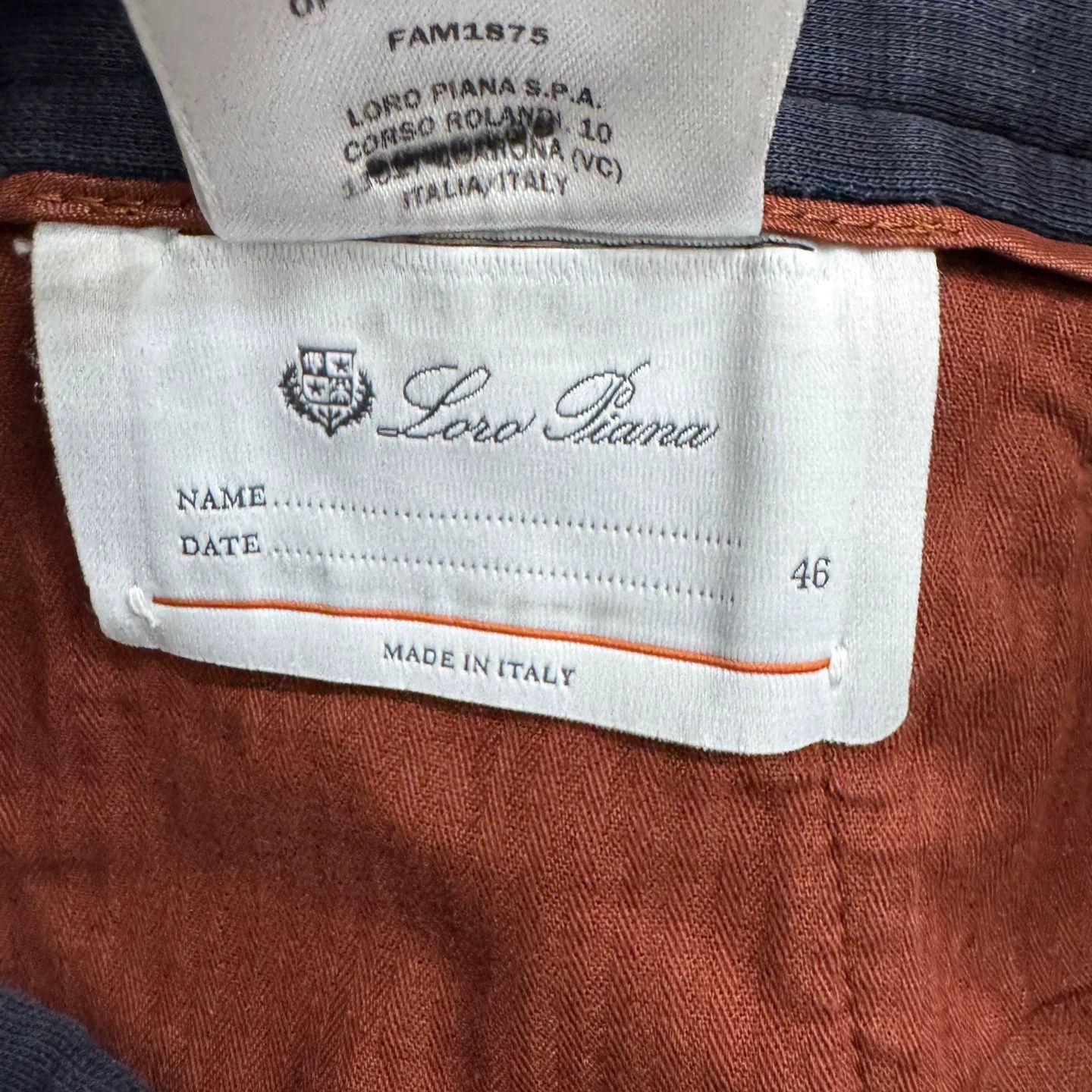 Loro Piana Stylish Blue Casual Pants, Size 30 Size US 30 / EU 46 - 4 Thumbnail