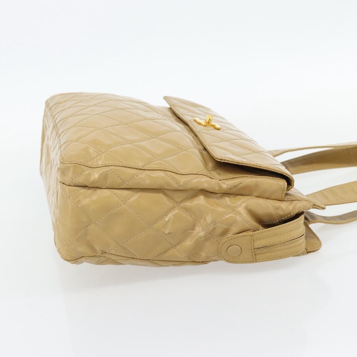 Chanel Chanel Vintage Front Pocket Shoulder Bag Patent Size ONE SIZE - 4 Thumbnail