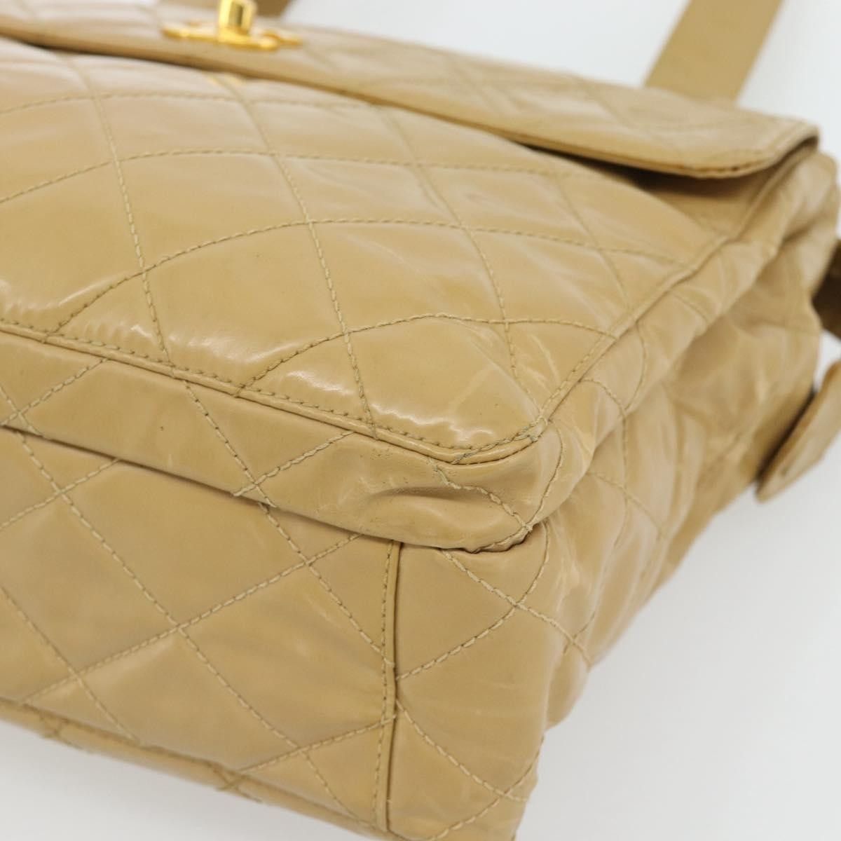 Chanel Chanel Vintage Front Pocket Shoulder Bag Patent Size ONE SIZE - 8 Thumbnail