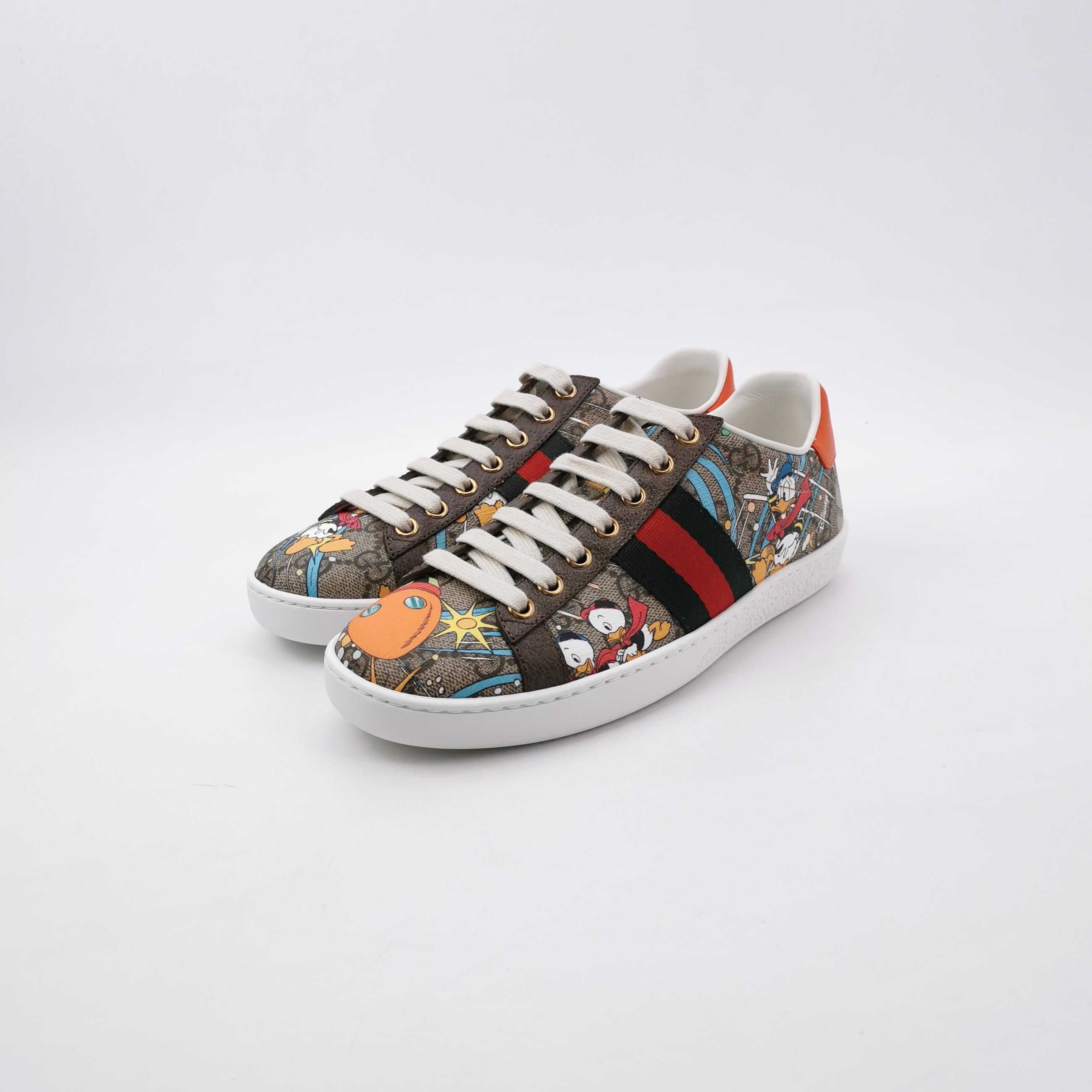 Gucci Gucci Women 5-5 Lowtop Sneakers Size US 5.5 / IT 35.5 - 2 Thumbnail