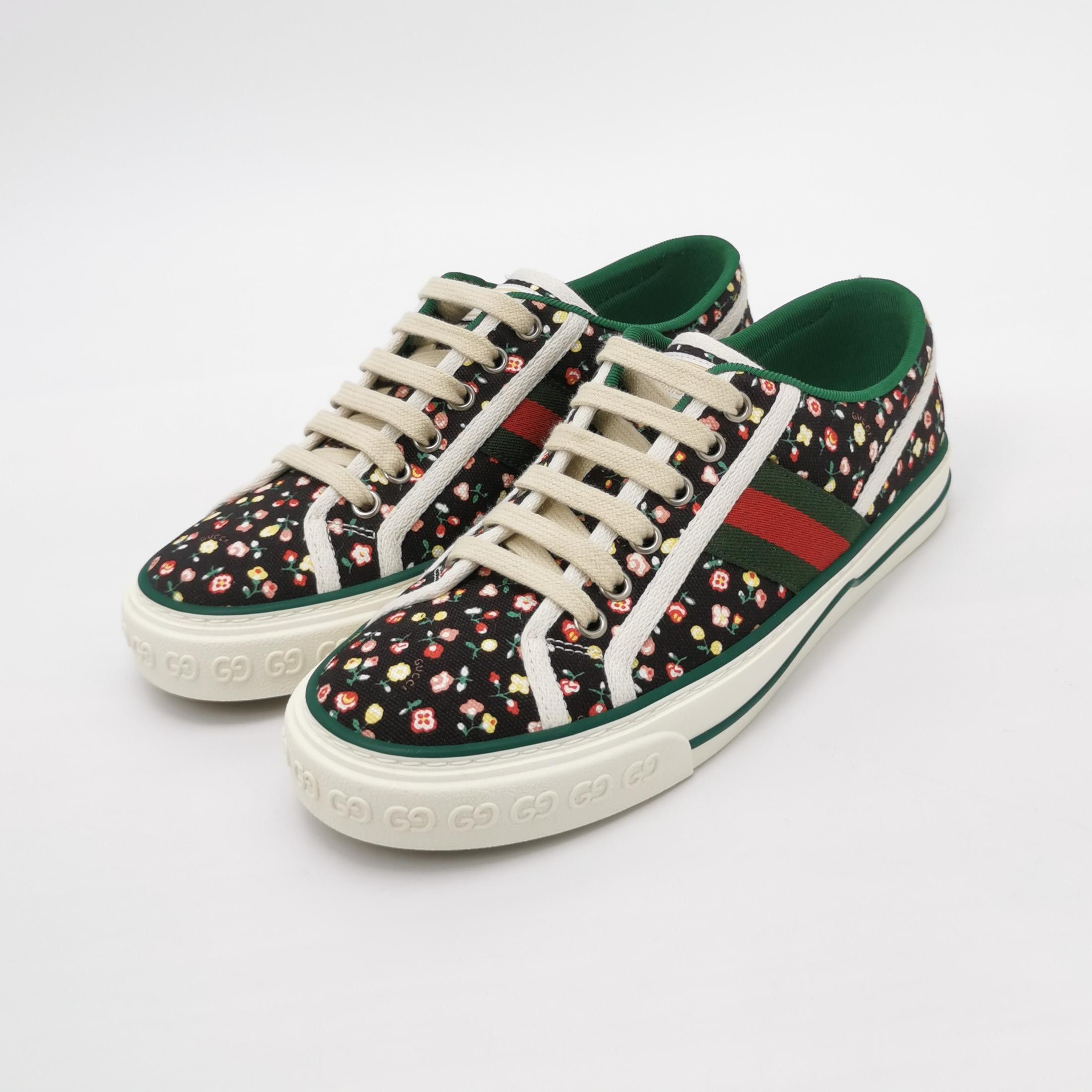 Gucci Gucci Women 7-5 Lowtop Sneakers Size US 7.5 / IT 37.5 - 2 Thumbnail