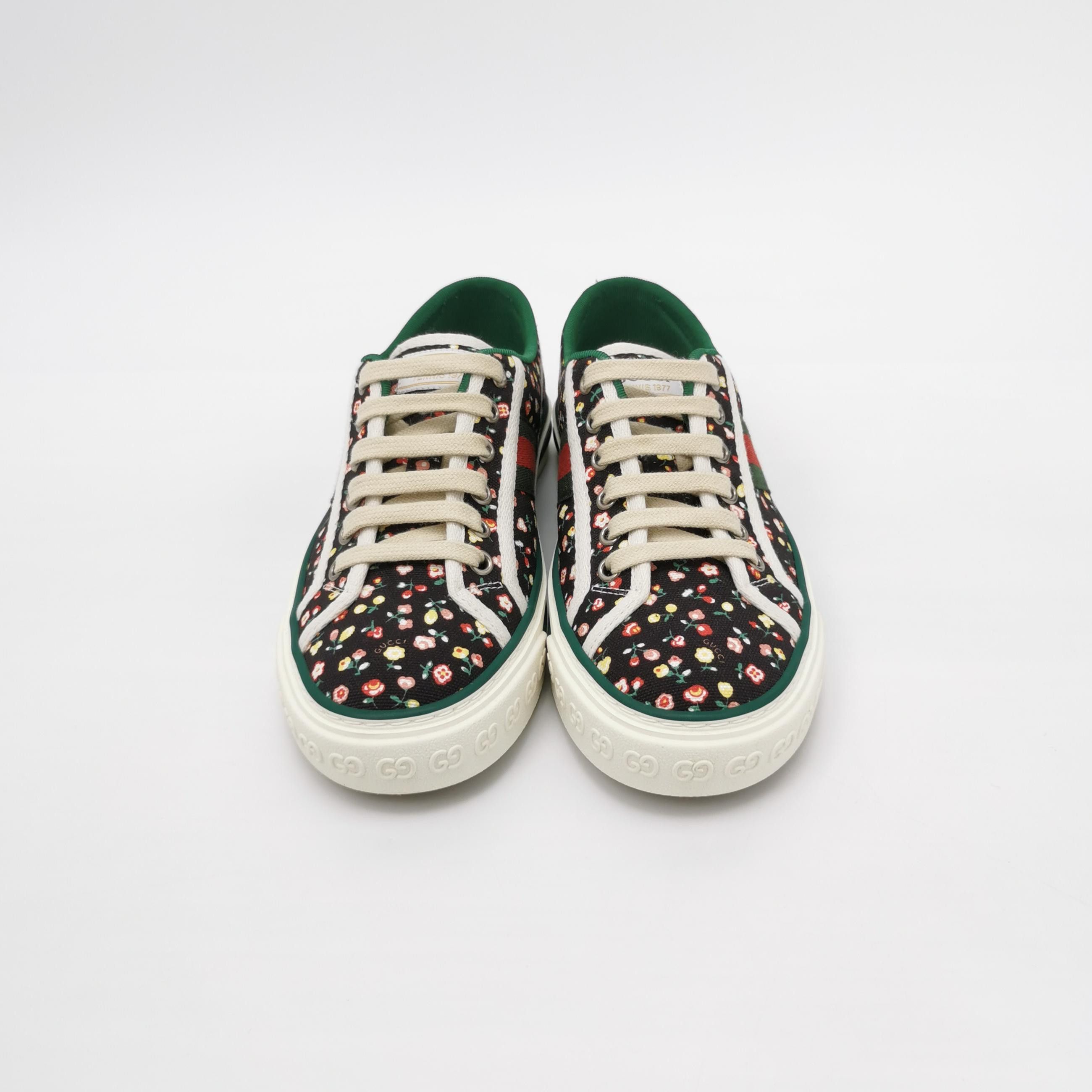 Gucci Gucci Women 7-5 Lowtop Sneakers Size US 7.5 / IT 37.5 - 3 Thumbnail