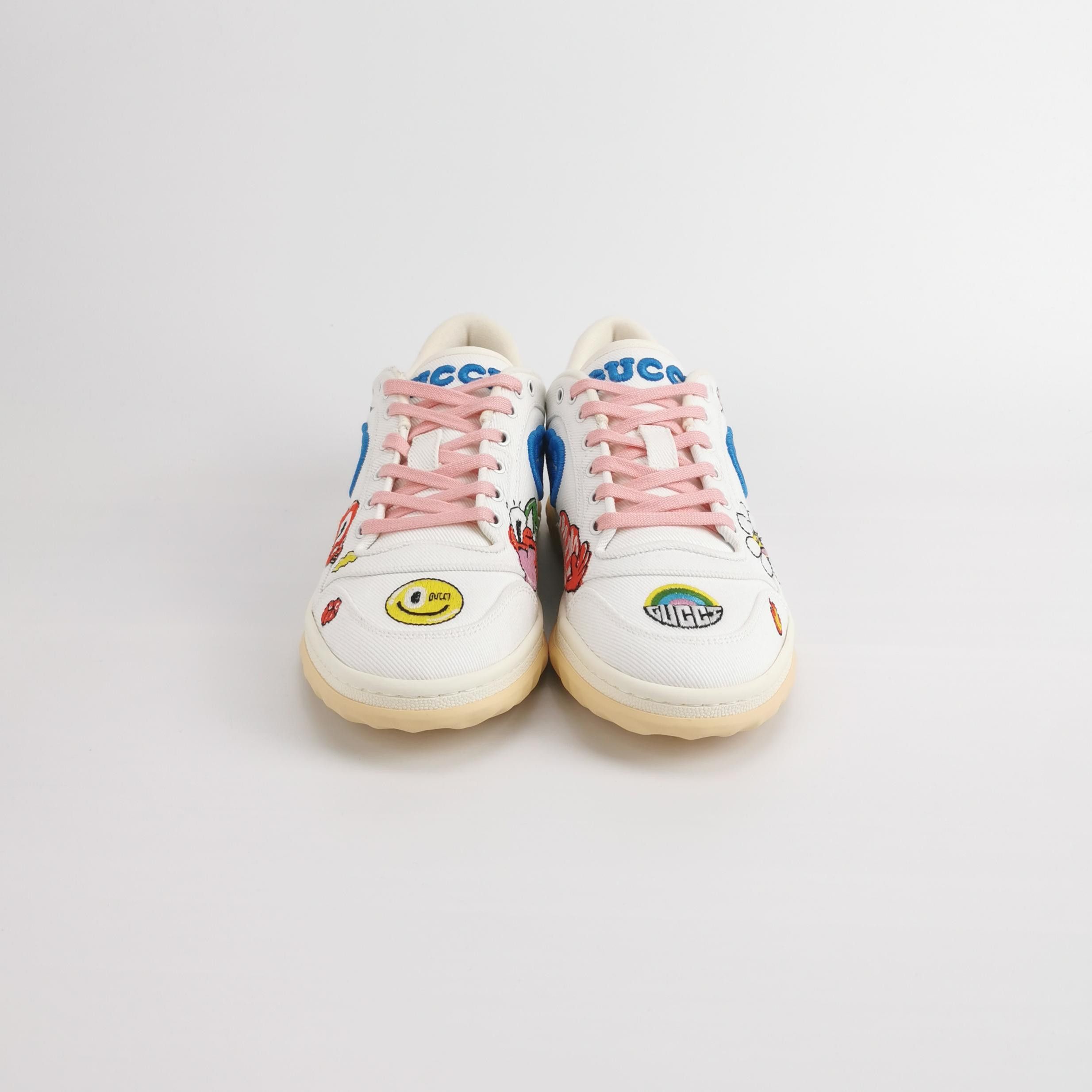 Gucci Gucci Women 6-5 Lowtop Sneakers Size US 6.5 / IT 36.5 - 3 Thumbnail