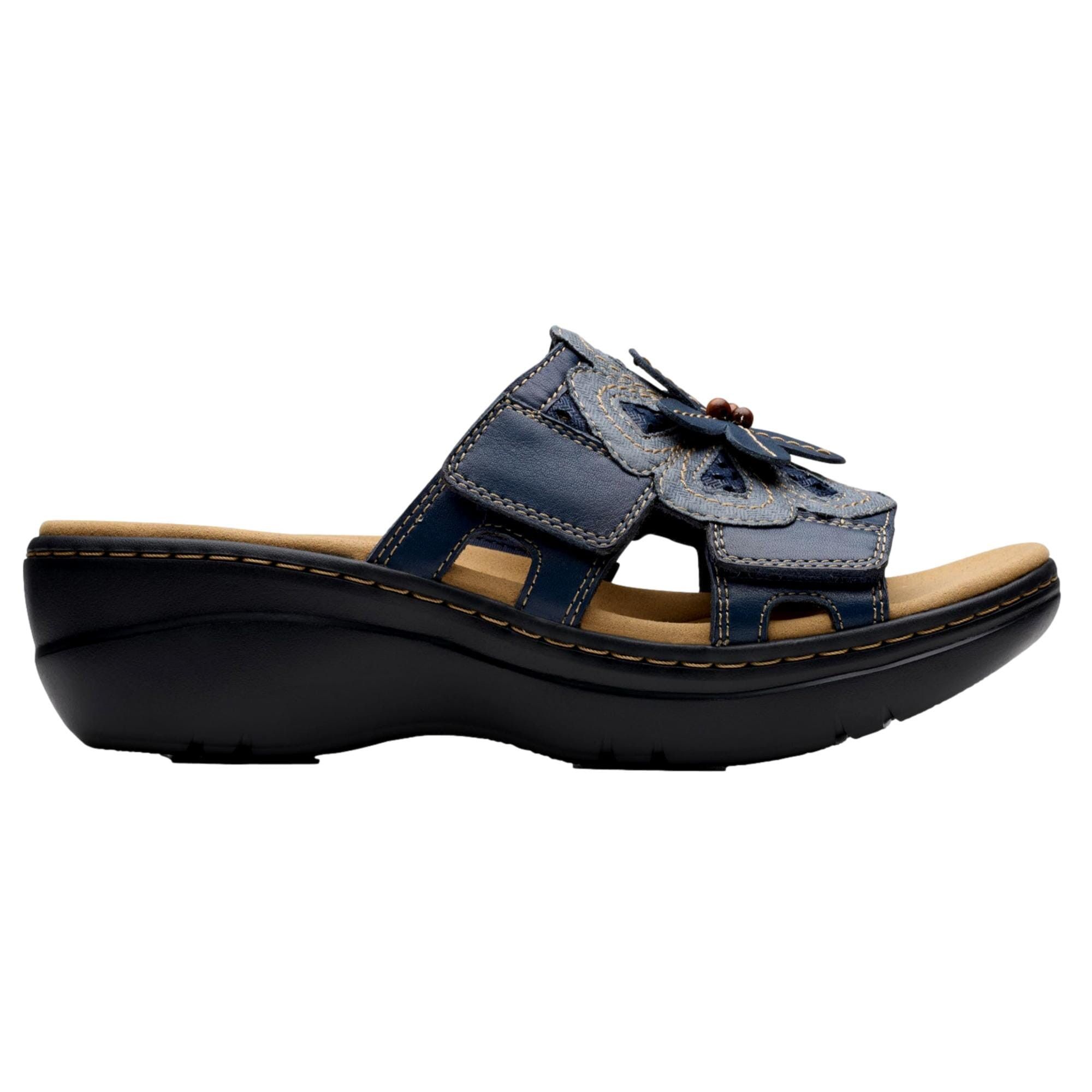 Clarks Merliah 2 Belle Navy Multi Leather 26181722 Size US 10 / IT 40 - 2 Thumbnail