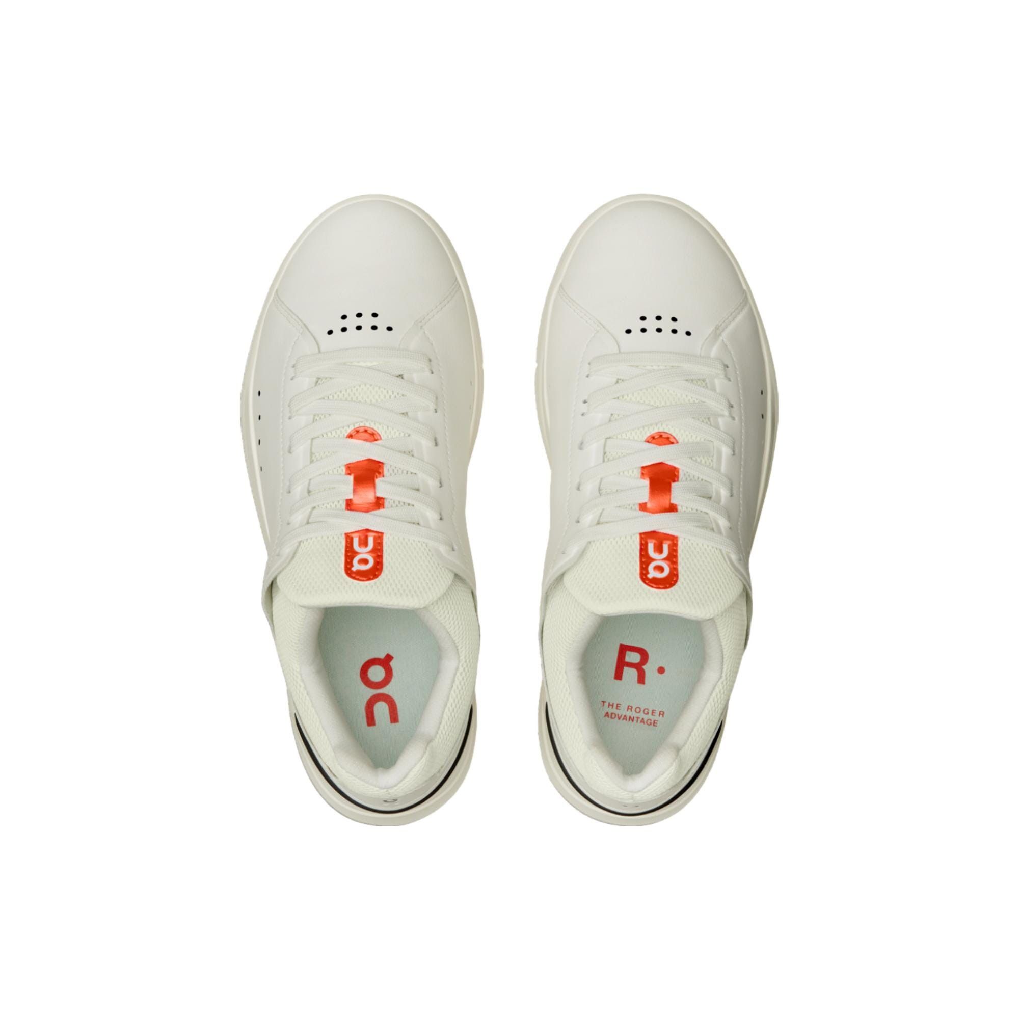 On The Roger Advantage White / Spice 3WD10652237 Size US 10.5 / IT 40.5 - 2 Thumbnail