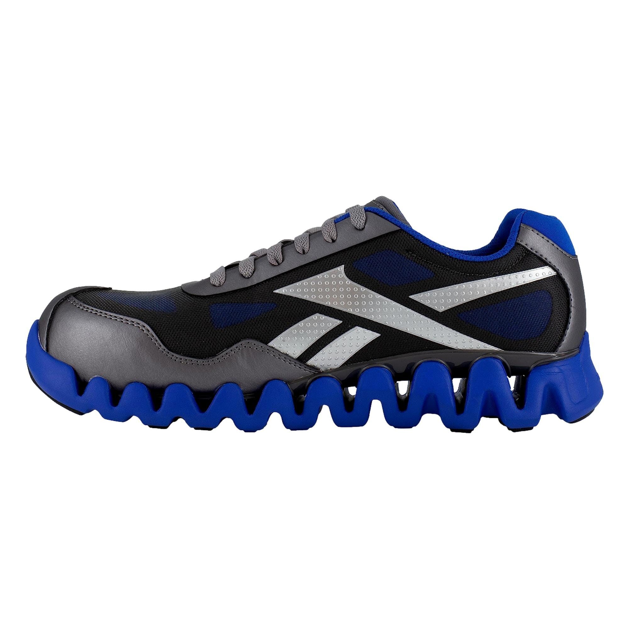 Reebok Zig Pulse Work EH Comp Toe Grey / Blue RB318 Size US 10.5 / IT 40.5 - 2 Thumbnail