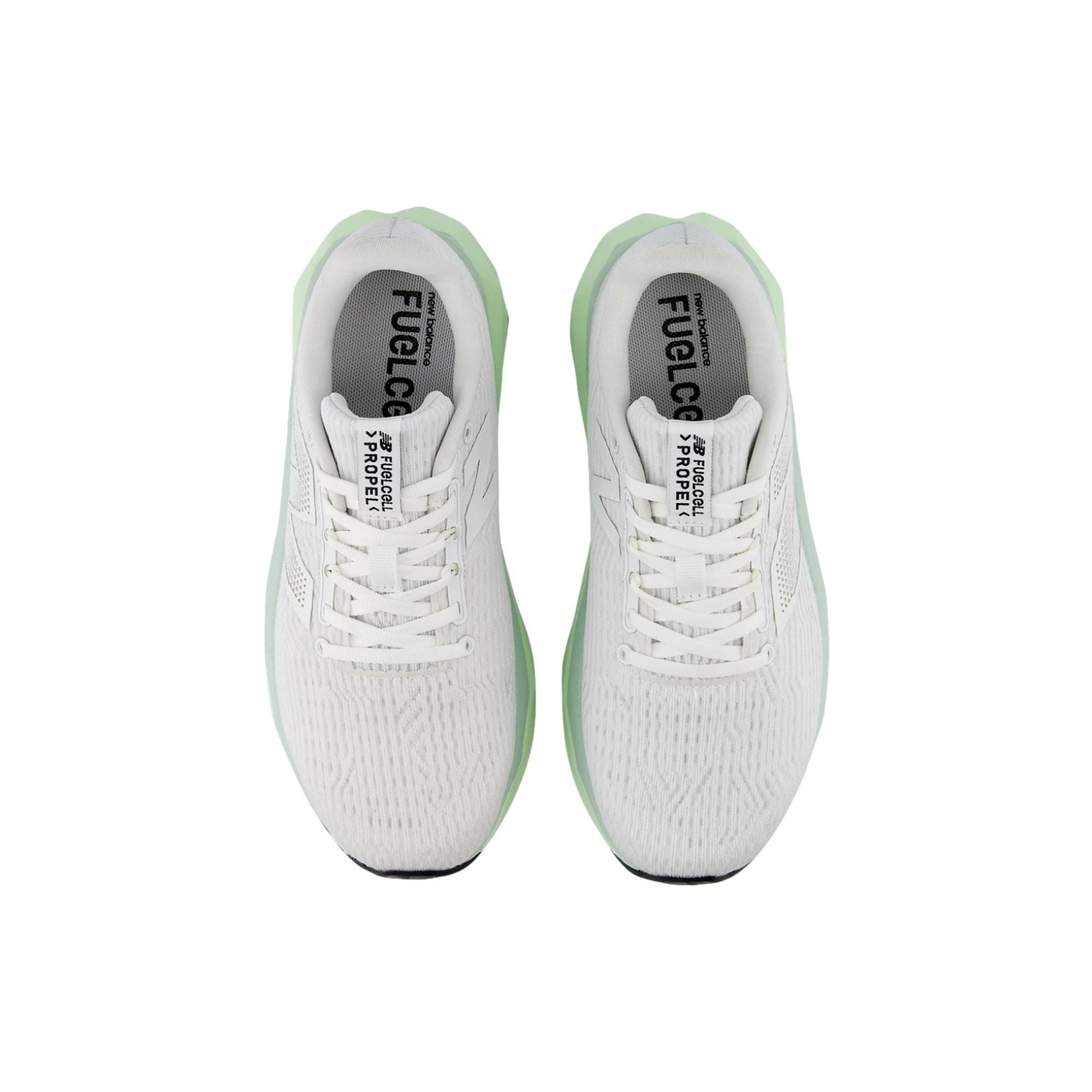 New Balance FuelCell Propel v5 White/Melon Water/Clay Ash WFCPRCM5 Size US 11 / IT 41 - 3 Thumbnail