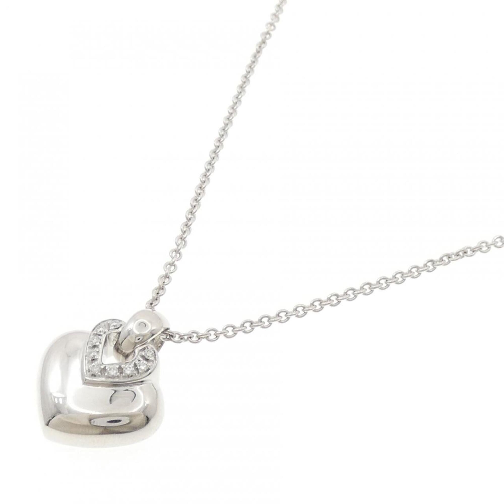 Bvlgari Bvlgari Doppio Cuore Necklace Size ONE SIZE - 2 Thumbnail