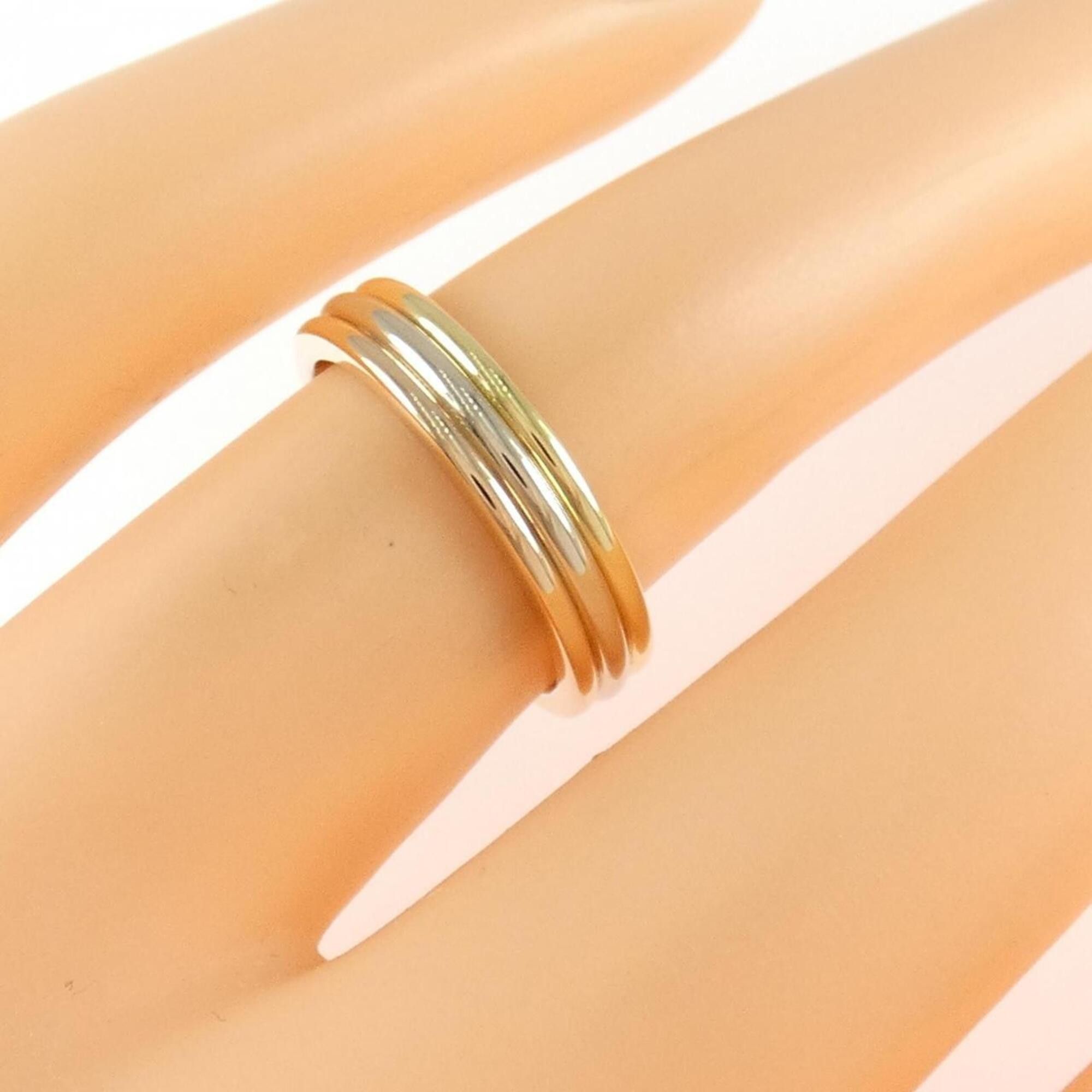 Cartier Cartier Three Gold Wedding Ring Size ONE SIZE - 4 Thumbnail