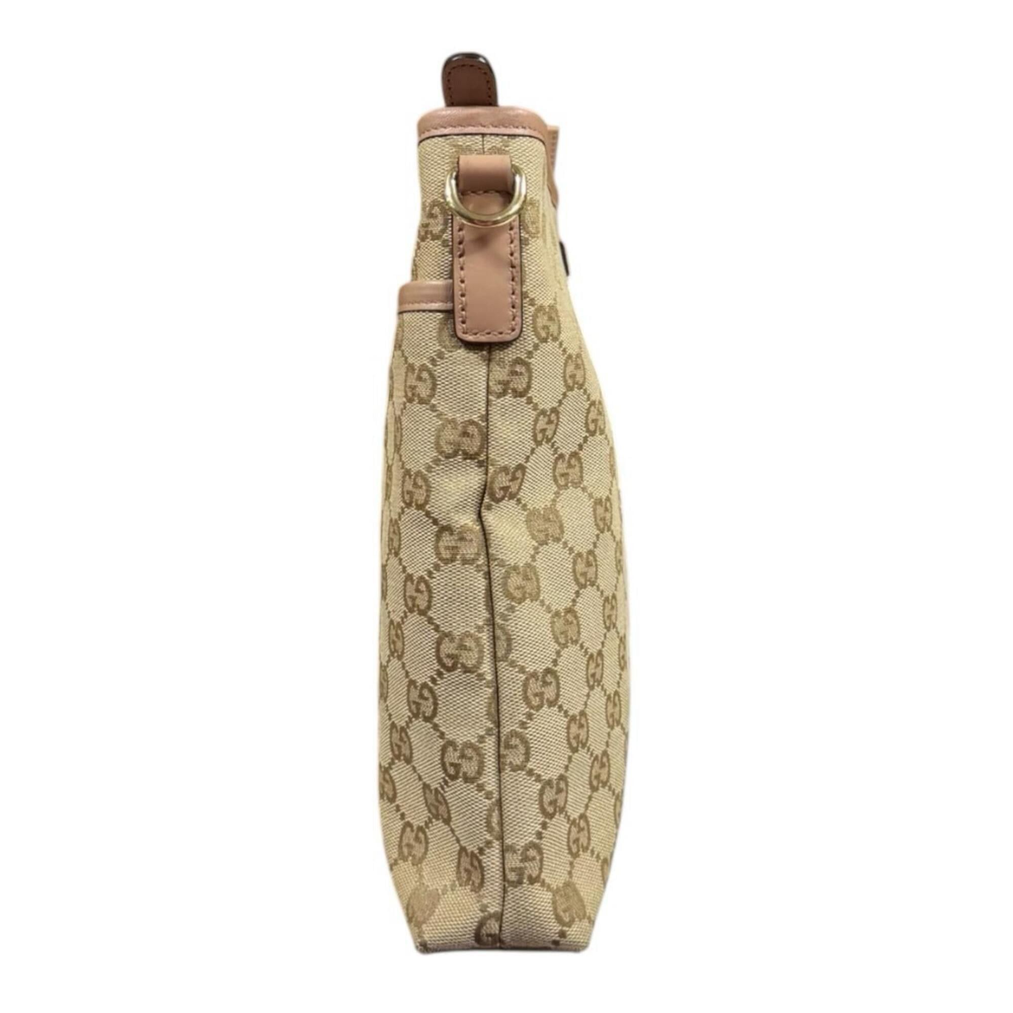 Gucci Gucci GG Canvas Shoulder Bag, 388924, Beige, Women's, GUCCI Size ONE SIZE - 4 Thumbnail