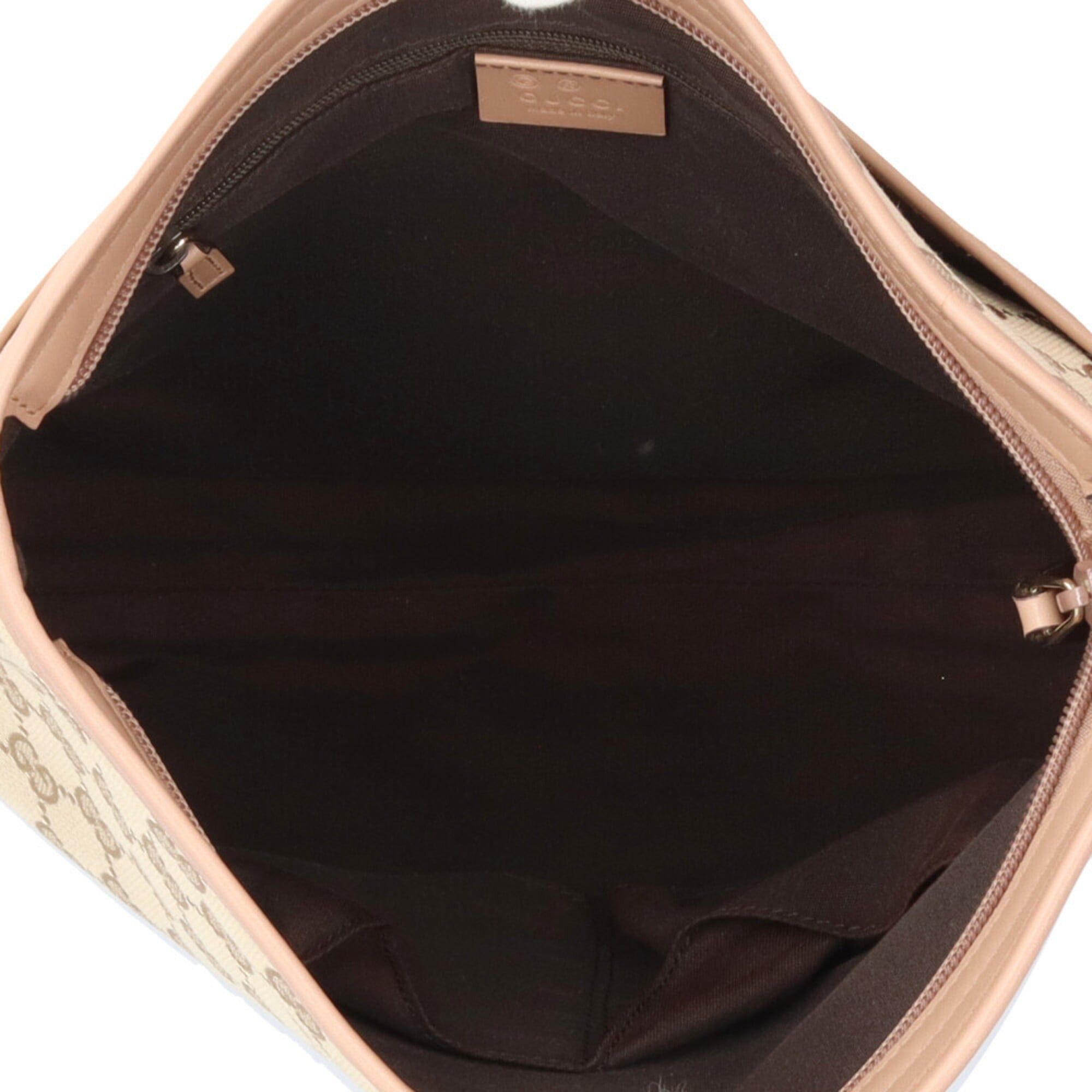 Gucci Gucci GG Canvas Shoulder Bag, 388924, Beige, Women's, GUCCI Size ONE SIZE - 7 Thumbnail