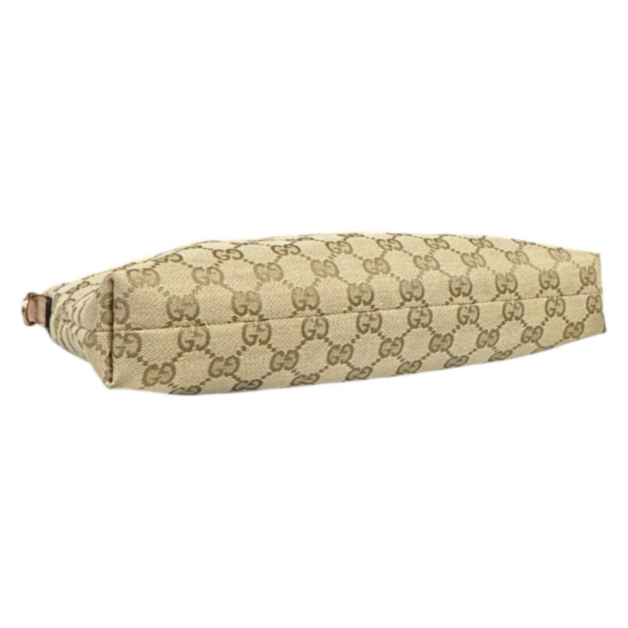 Gucci Gucci GG Canvas Shoulder Bag, 388924, Beige, Women's, GUCCI Size ONE SIZE - 5 Thumbnail