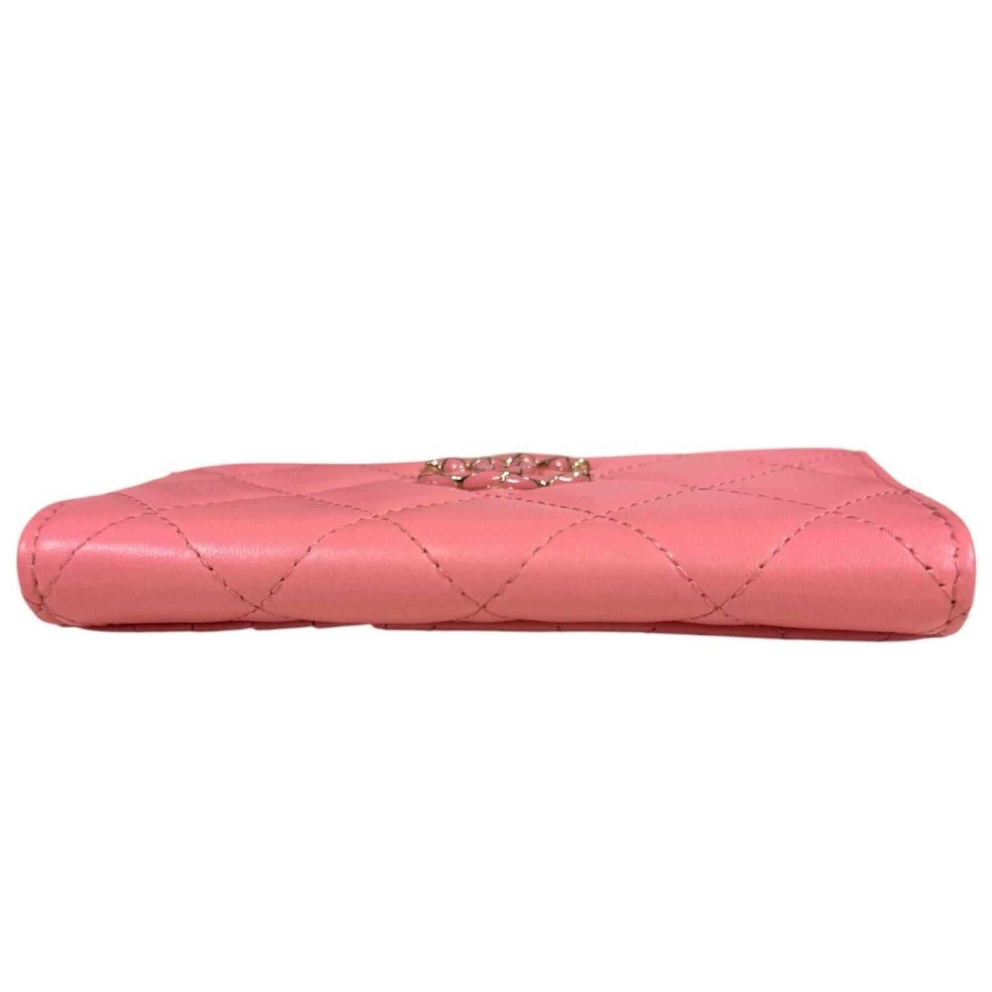 Chanel Chanel Matelassé Coco Mark Wallet/Coin Case, Lambskin AP3982, Women's CHANEL Size ONE SIZE - 5 Thumbnail
