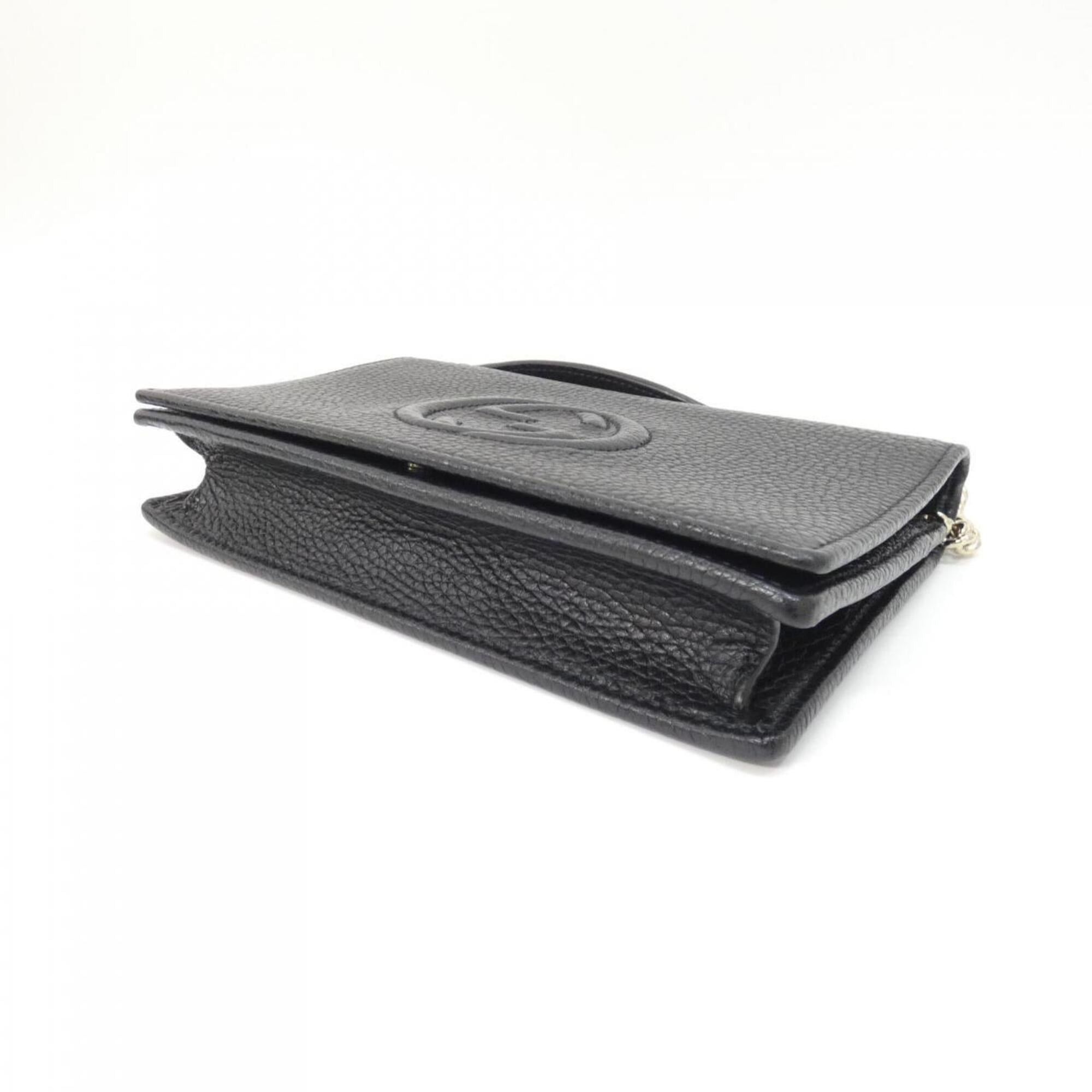 Gucci Gucci 598211 A7M0G Chain Wallet Size ONE SIZE - 3 Thumbnail