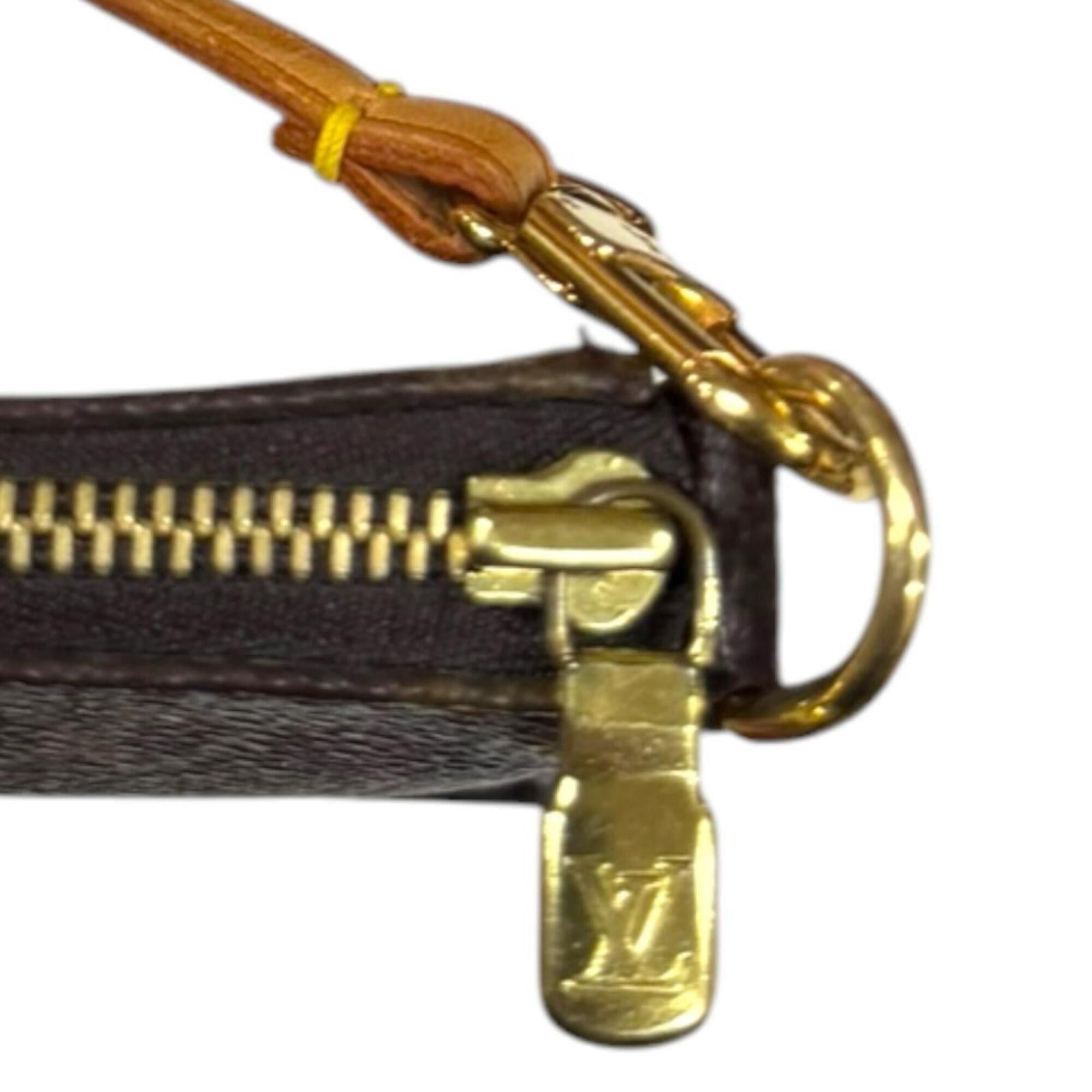 Louis Vuitton Louis Vuitton Pochette Accessoires Monogram Handbag, Canvas M51980 Brown, Women's LOUIS VUITTON Size ONE SIZE - 13 Thumbnail