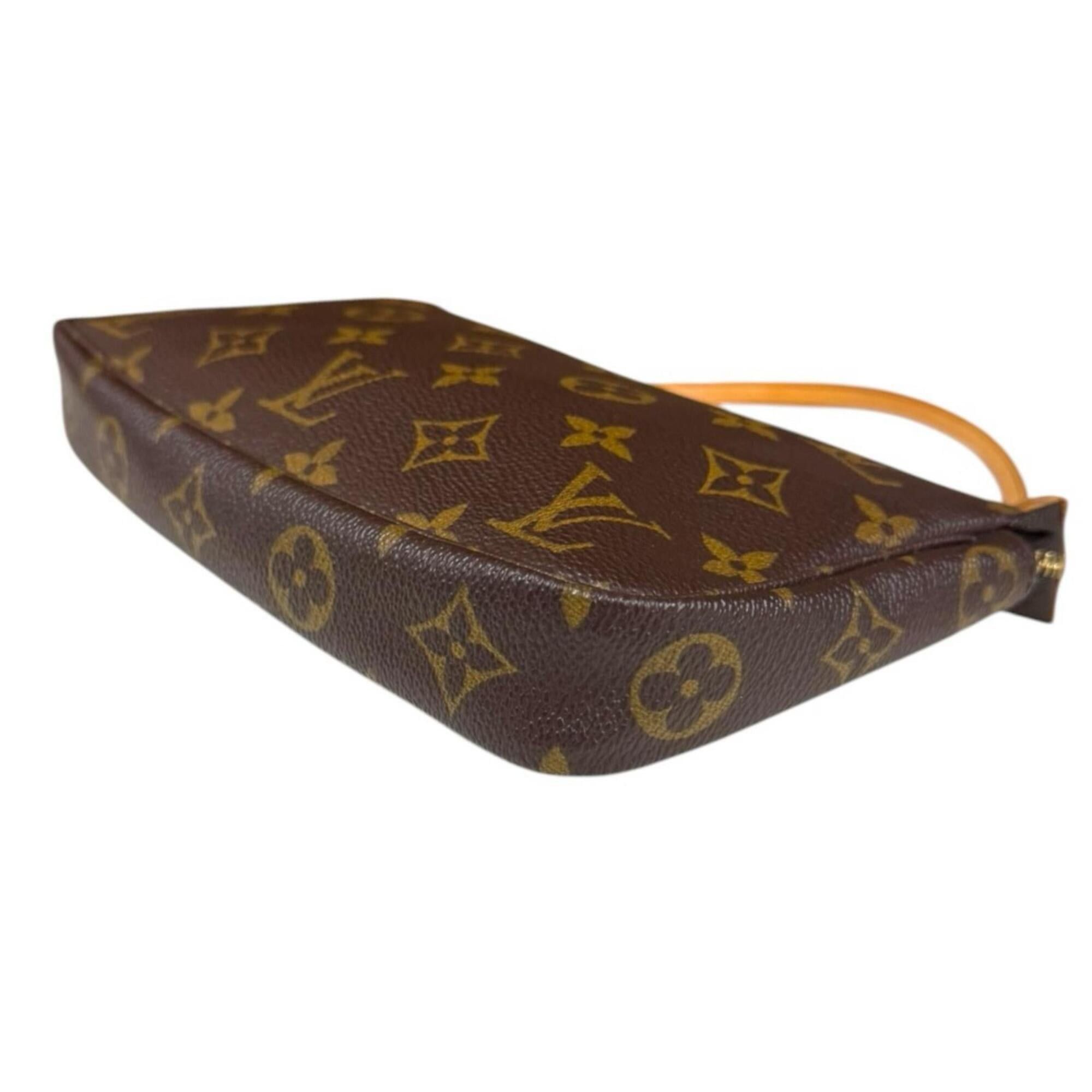 Louis Vuitton Louis Vuitton Pochette Accessoires Monogram Handbag, Canvas M51980 Brown, Women's LOUIS VUITTON Size ONE SIZE - 6 Thumbnail