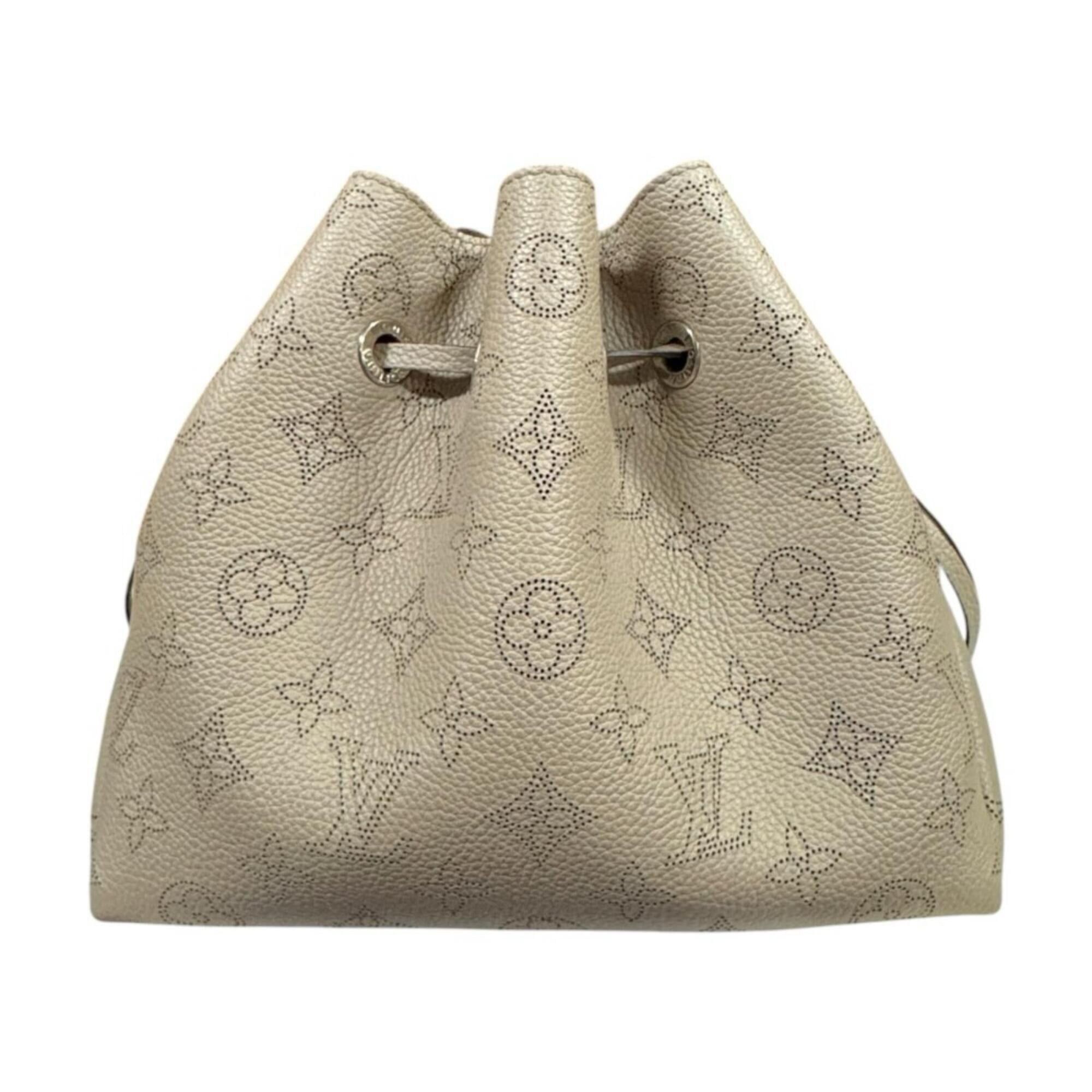 Louis Vuitton Louis Vuitton Bella Monogram Mahina Shoulder Bag, M57201 Beige, Women's, LOUIS VUITTON, 2-way Size ONE SIZE - 4 Thumbnail