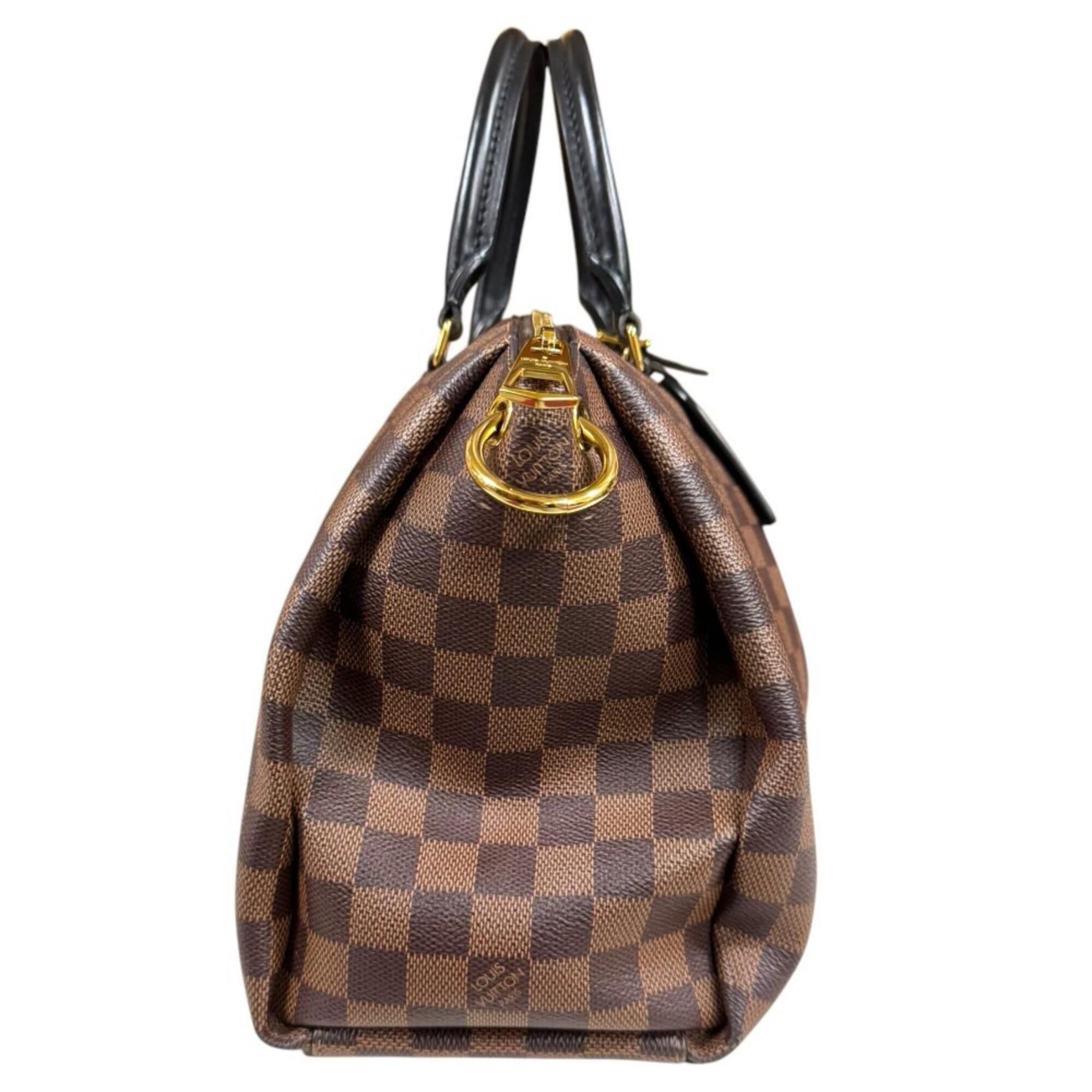 Louis Vuitton Louis Vuitton Odeon Tote MM Damier Shoulder Bag, Canvas N45283 Brown, Women's, LOUIS VUITTON 2-way Size ONE SIZE - 4 Thumbnail