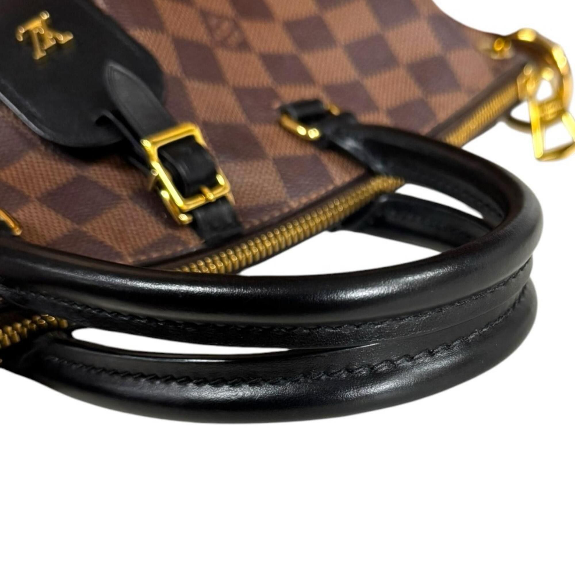 Louis Vuitton Louis Vuitton Odeon Tote MM Damier Shoulder Bag, Canvas N45283 Brown, Women's, LOUIS VUITTON 2-way Size ONE SIZE - 13 Thumbnail