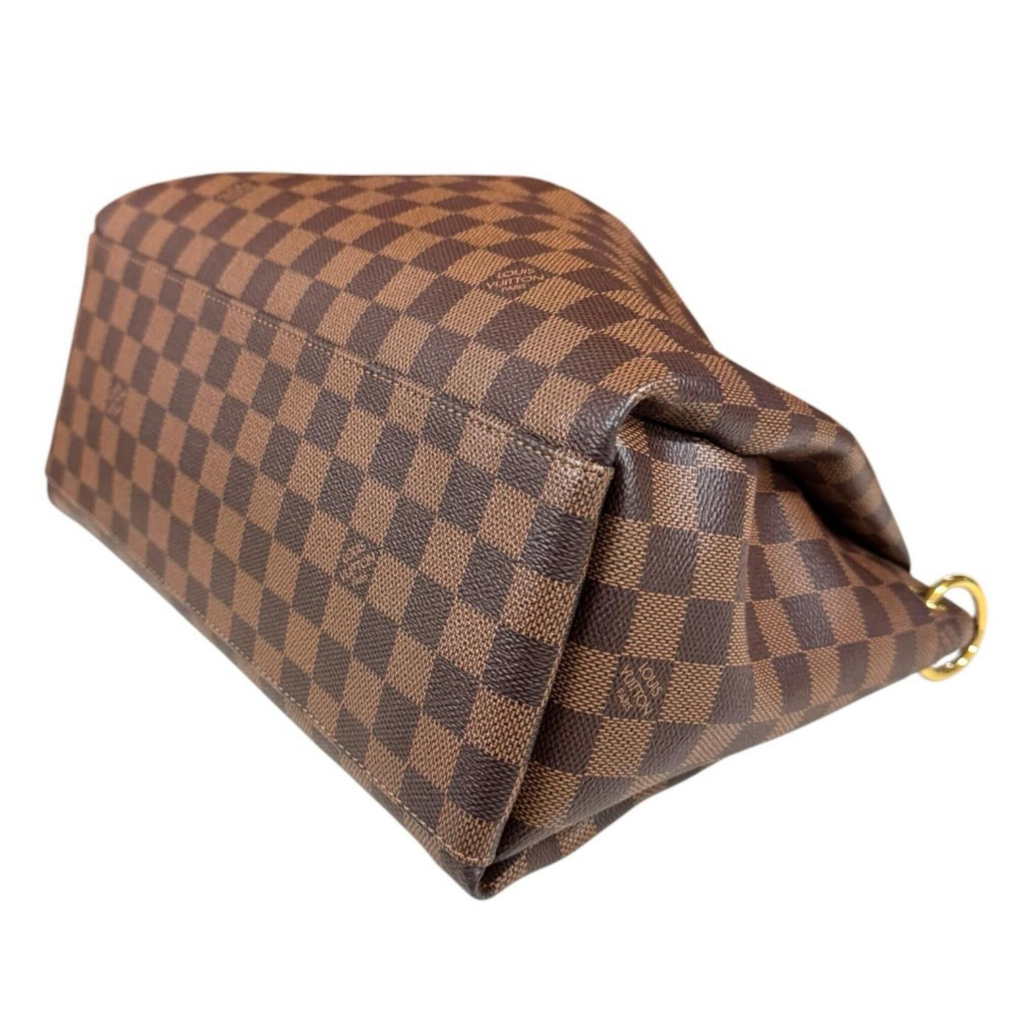 Louis Vuitton Louis Vuitton Odeon Tote MM Damier Shoulder Bag, Canvas N45283 Brown, Women's, LOUIS VUITTON 2-way Size ONE SIZE - 6 Thumbnail