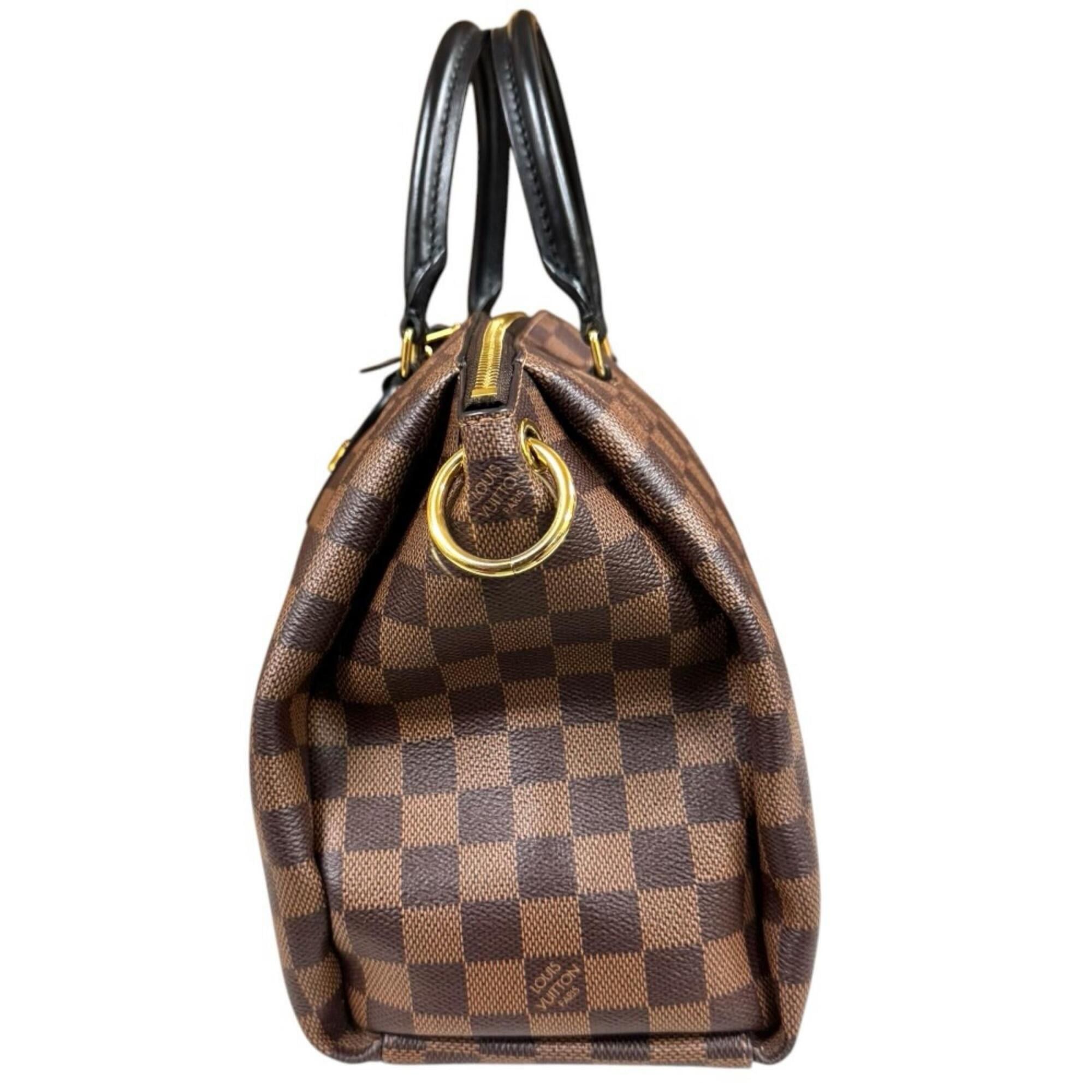 Louis Vuitton Louis Vuitton Odeon Tote MM Damier Shoulder Bag, Canvas N45283 Brown, Women's, LOUIS VUITTON 2-way Size ONE SIZE - 5 Thumbnail