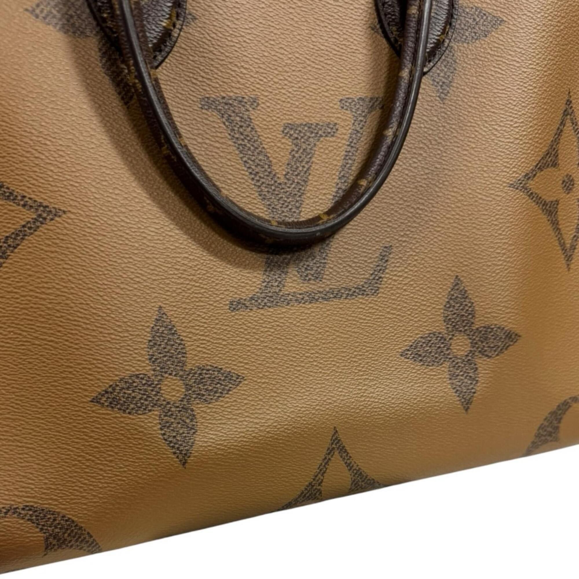 Louis Vuitton Louis Vuitton OnTheGo MM Monogram Giant Tote Bag, Reverse M45321 Brown, Men's/Women's, LOUIS VUITTON 2-way Size ONE SIZE - 10 Thumbnail