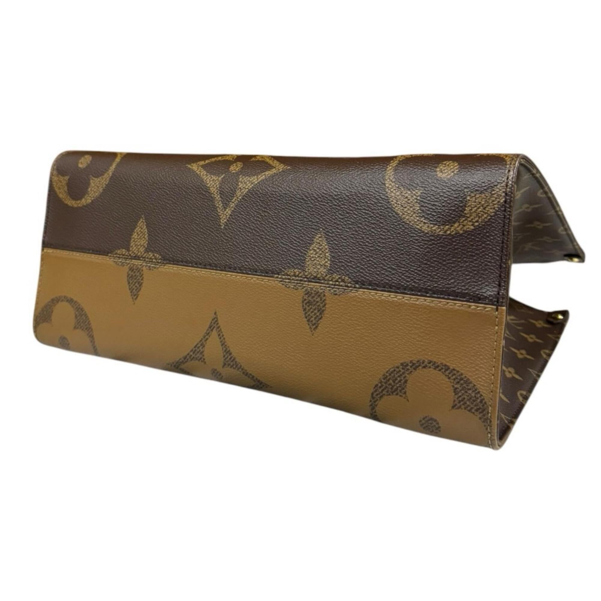Louis Vuitton Louis Vuitton OnTheGo MM Monogram Giant Tote Bag, Reverse M45321 Brown, Men's/Women's, LOUIS VUITTON 2-way Size ONE SIZE - 7 Thumbnail