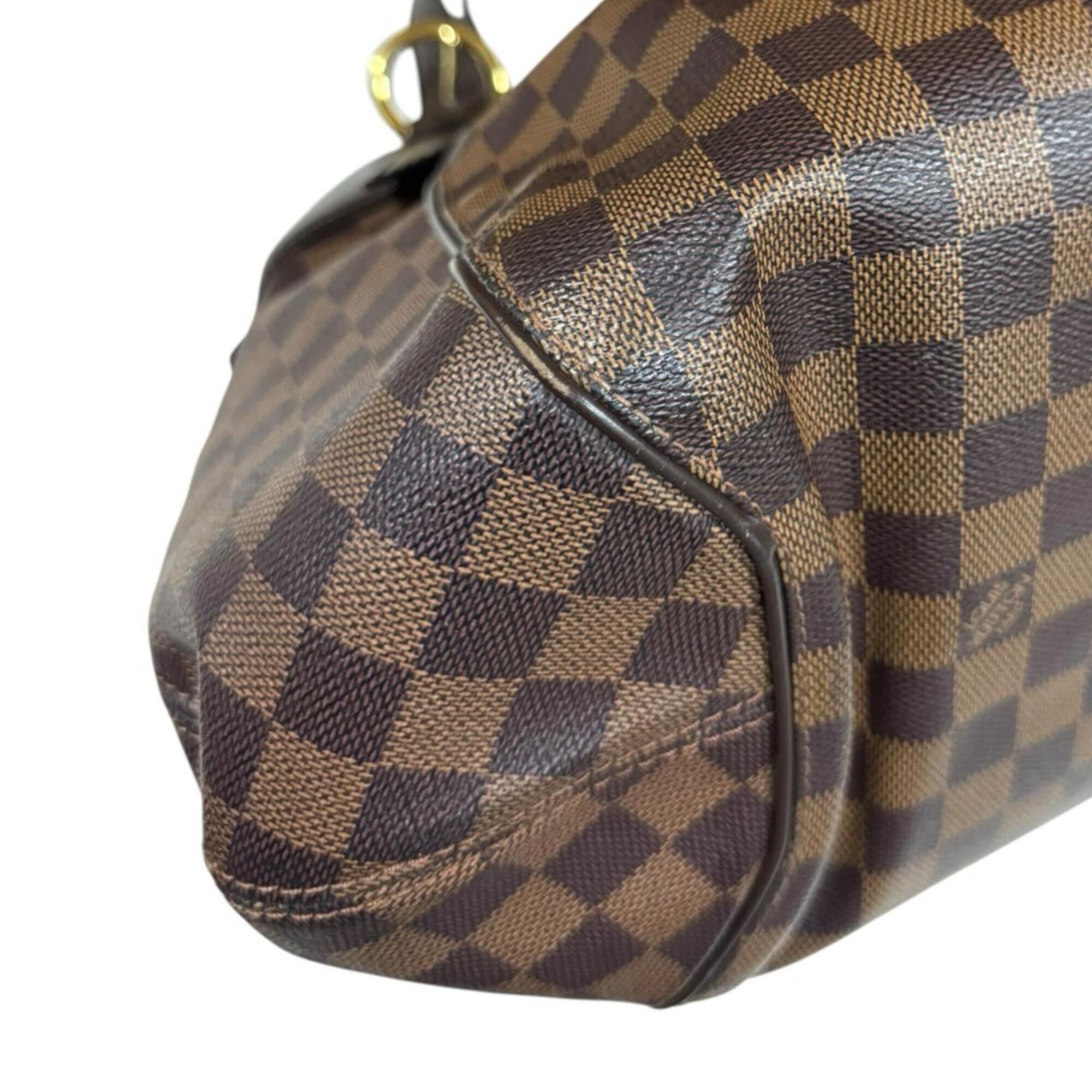 Louis Vuitton Louis Vuitton Sistina GM Damier Shoulder Bag, Canvas N41540 Brown, Women's LOUIS VUITTON Size ONE SIZE - 11 Thumbnail