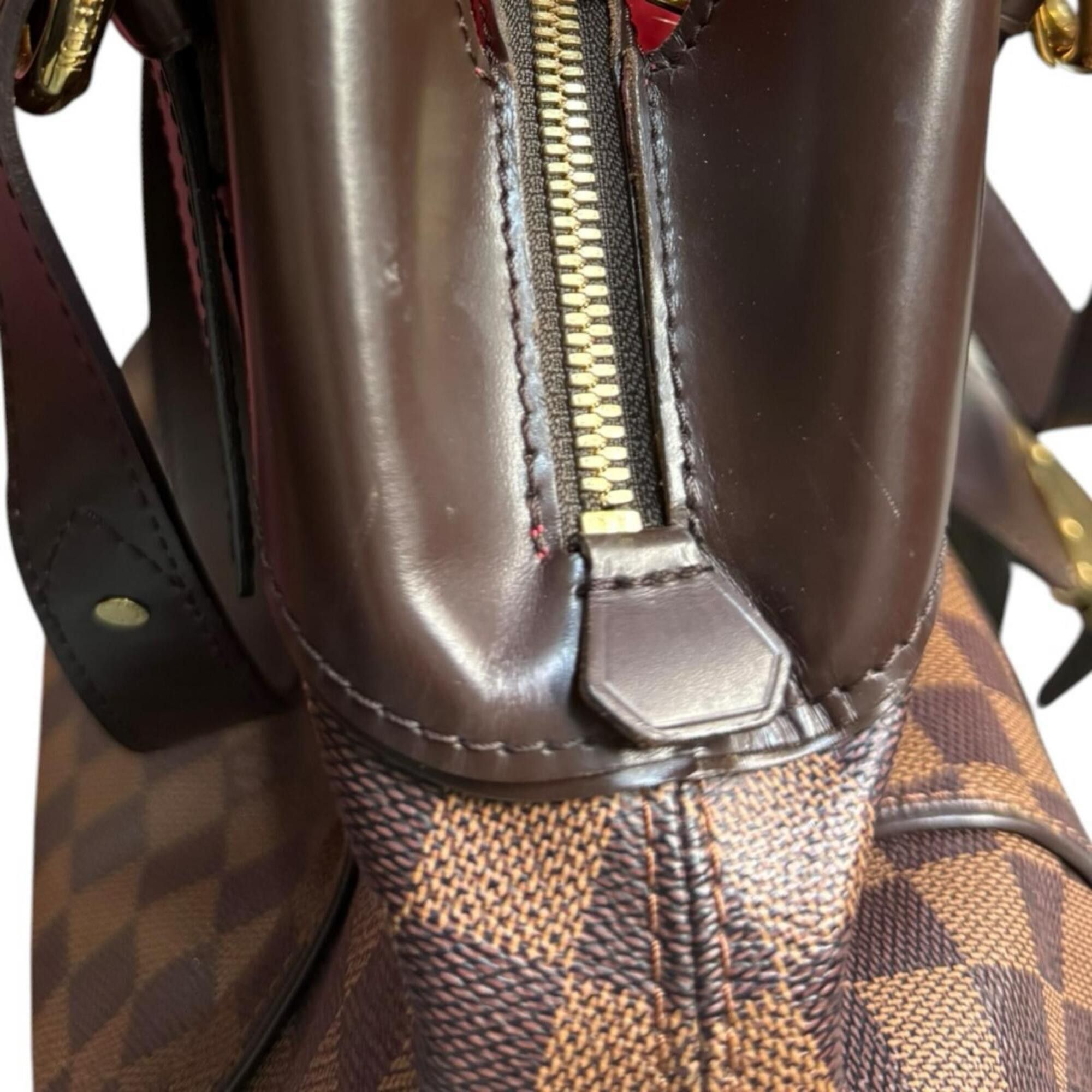 Louis Vuitton Louis Vuitton Sistina GM Damier Shoulder Bag, Canvas N41540 Brown, Women's LOUIS VUITTON Size ONE SIZE - 14 Thumbnail