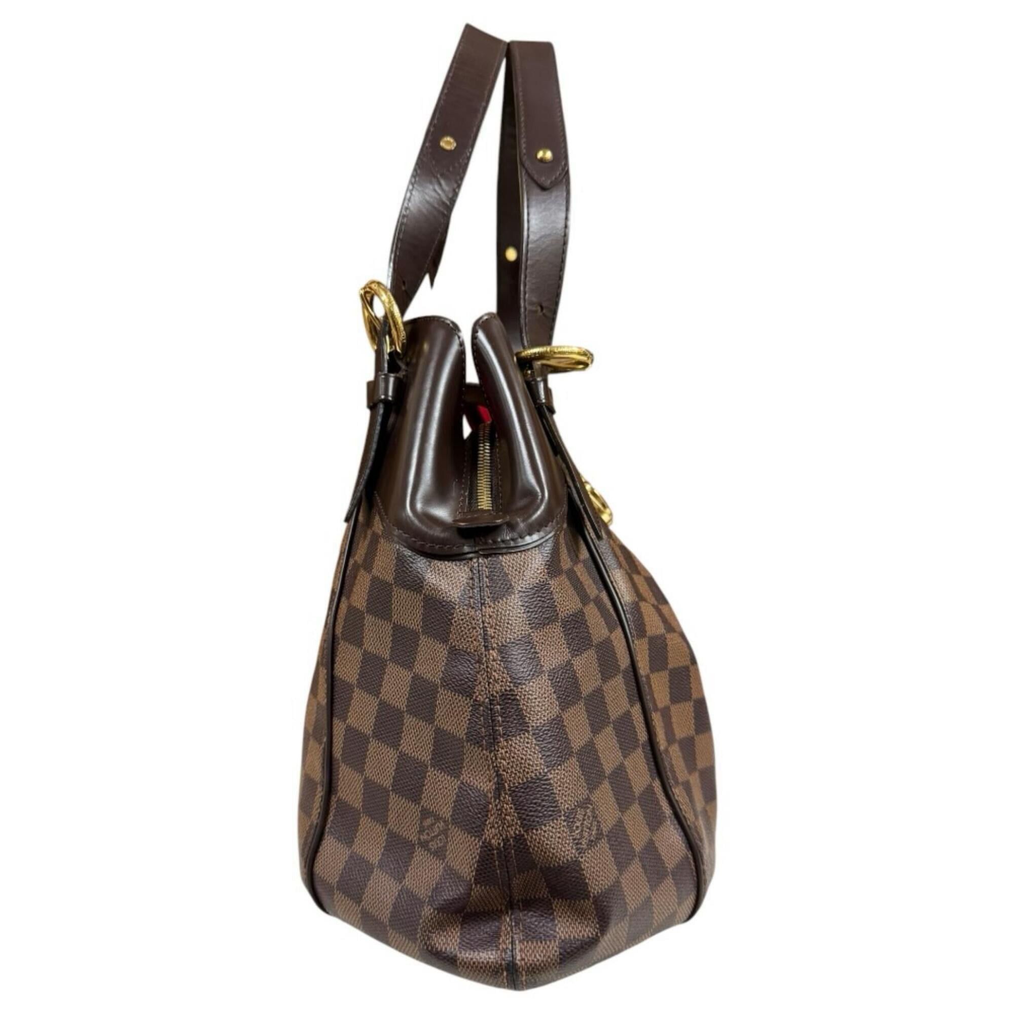 Louis Vuitton Louis Vuitton Sistina GM Damier Shoulder Bag, Canvas N41540 Brown, Women's LOUIS VUITTON Size ONE SIZE - 5 Thumbnail