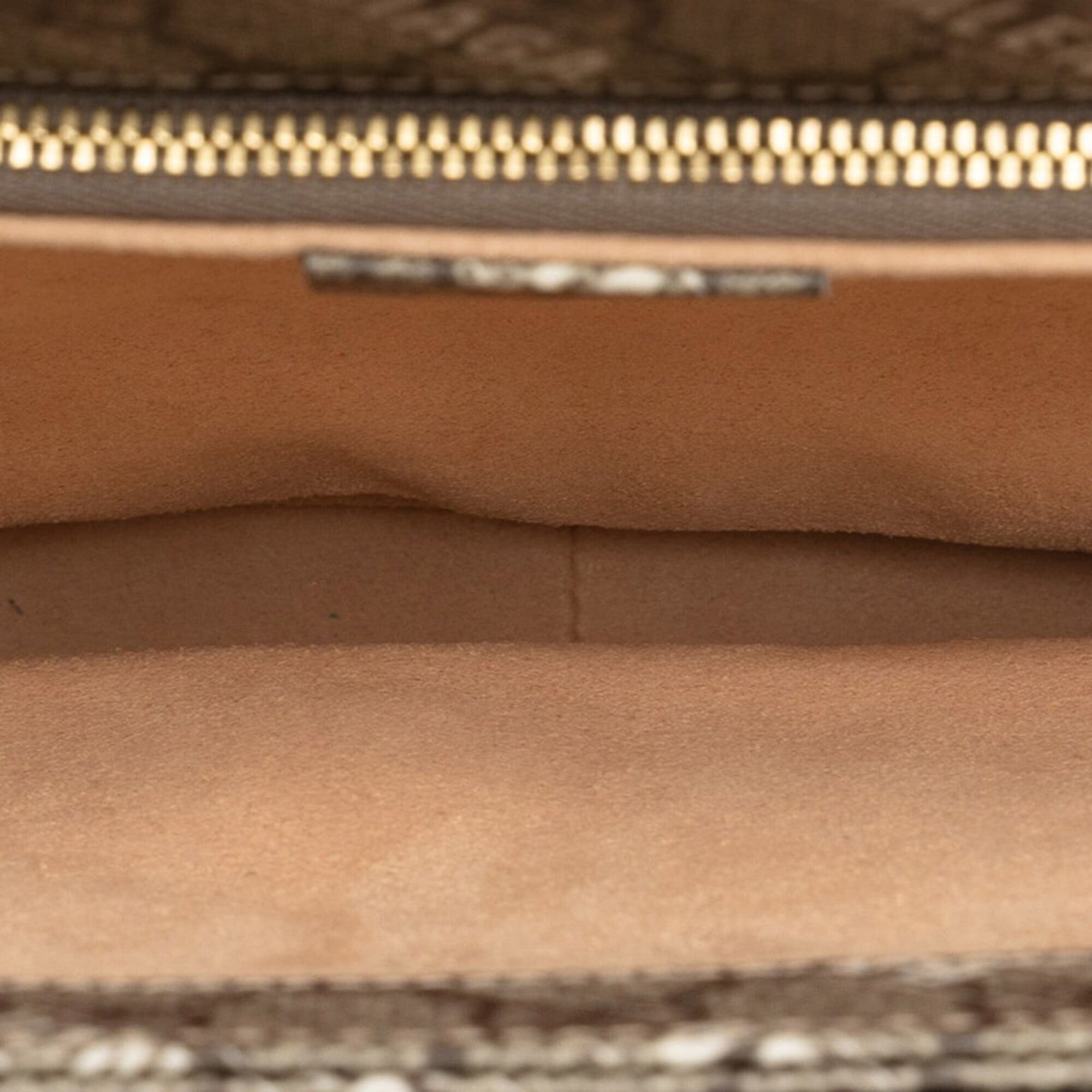 Gucci Gucci x Balenciaga Hacker Project GG Supreme Horsebit Shoulder Bag One 602204 Beige Leather Women's GUCCI Size ONE SIZE - 5 Thumbnail