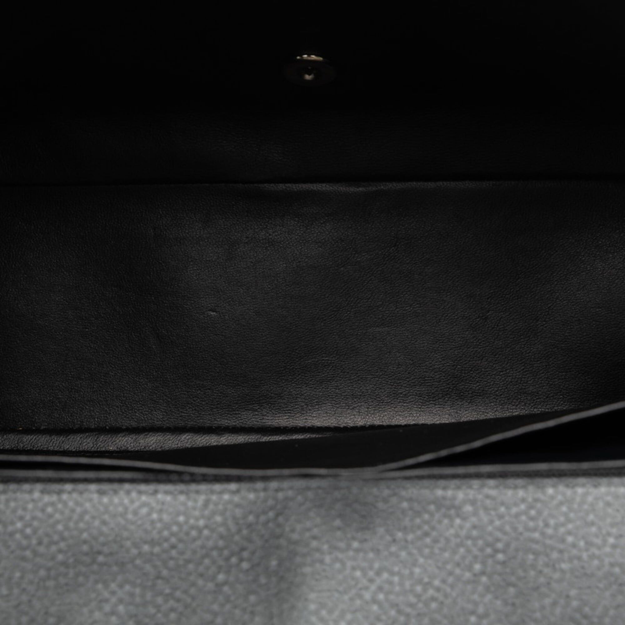 Chanel Chanel Matelassé Coco Mark Chain Shoulder Bag, Black, Silver Hardware, Caviar Leather, Women's. Size ONE SIZE - 11 Thumbnail
