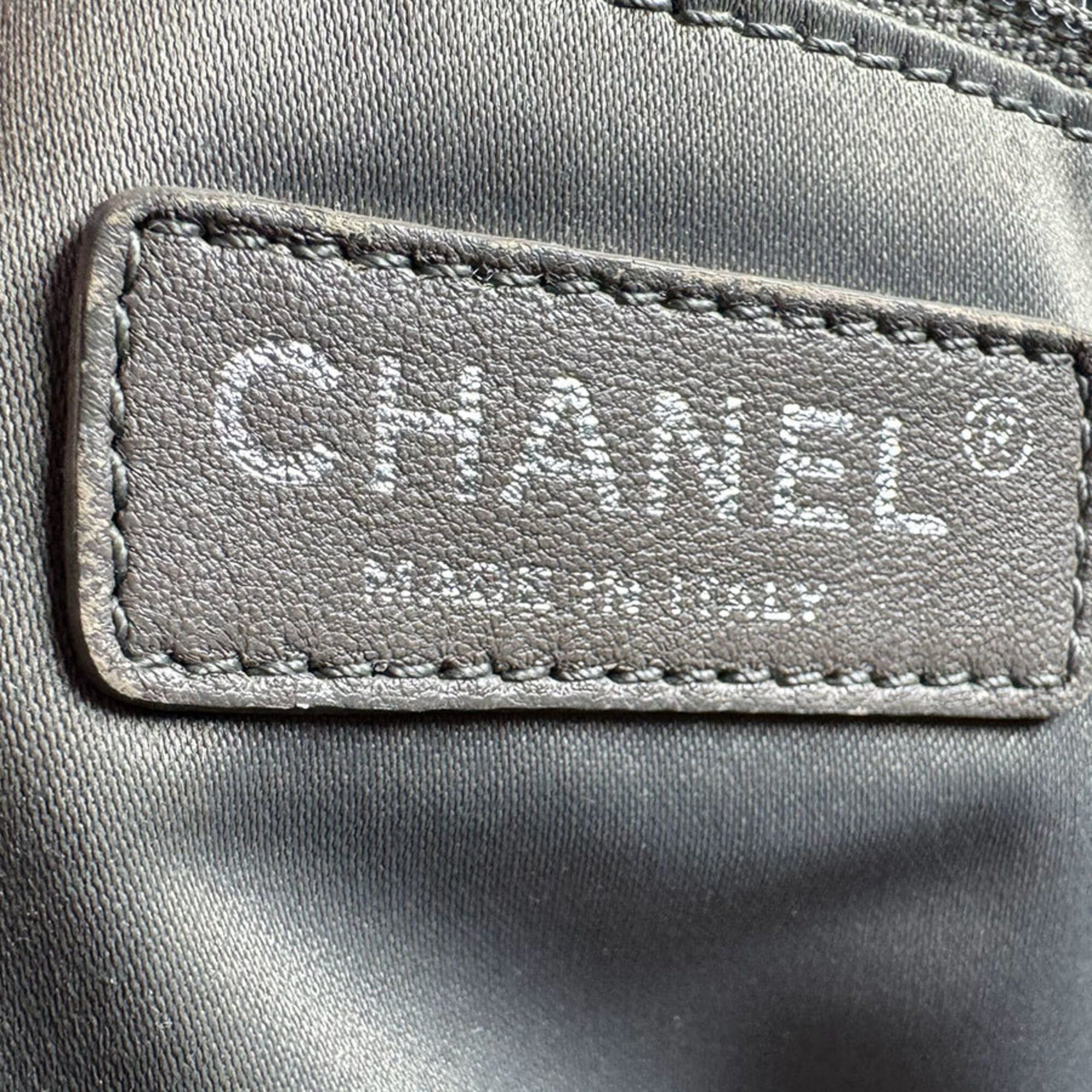Chanel Chanel Handbag PST Caviar Leather Red Women's z9798 Size ONE SIZE - 12 Thumbnail