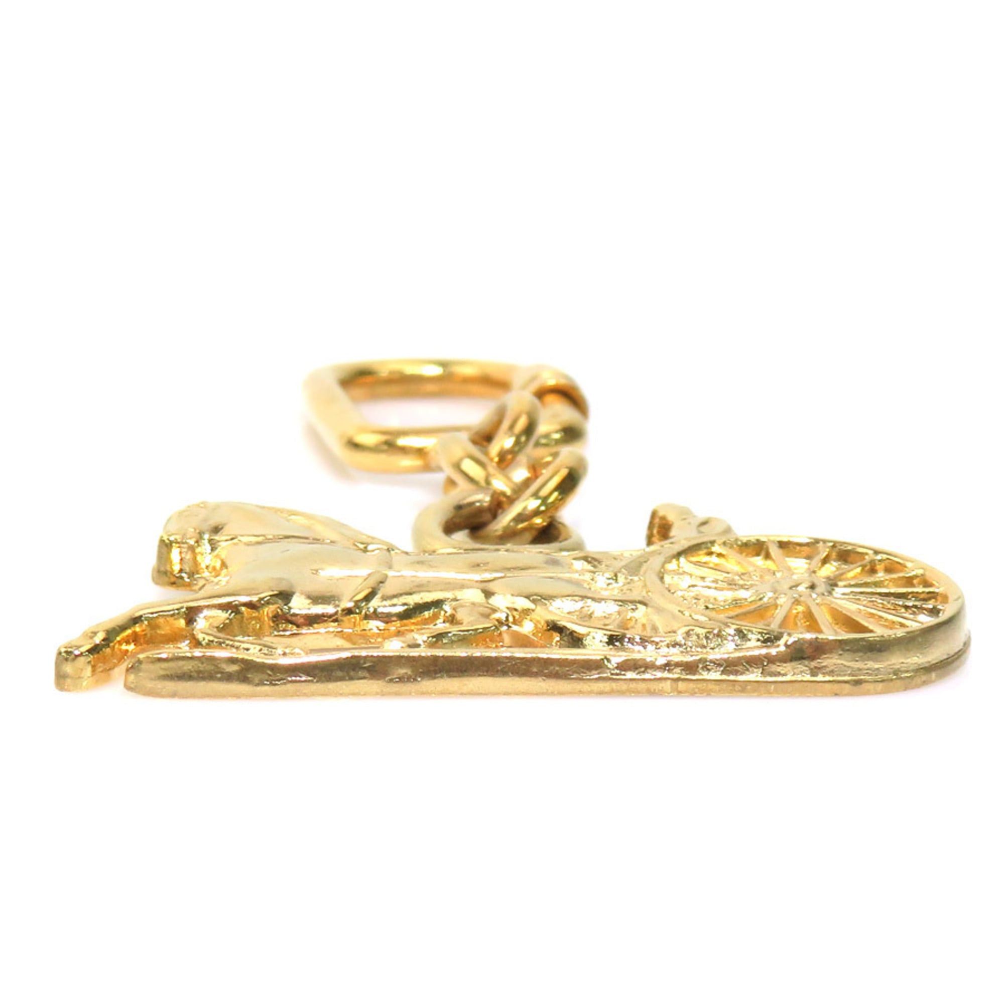 Celine Celine Charm Metal Gold Men's Women's h32238a Size ONE SIZE - 4 Thumbnail