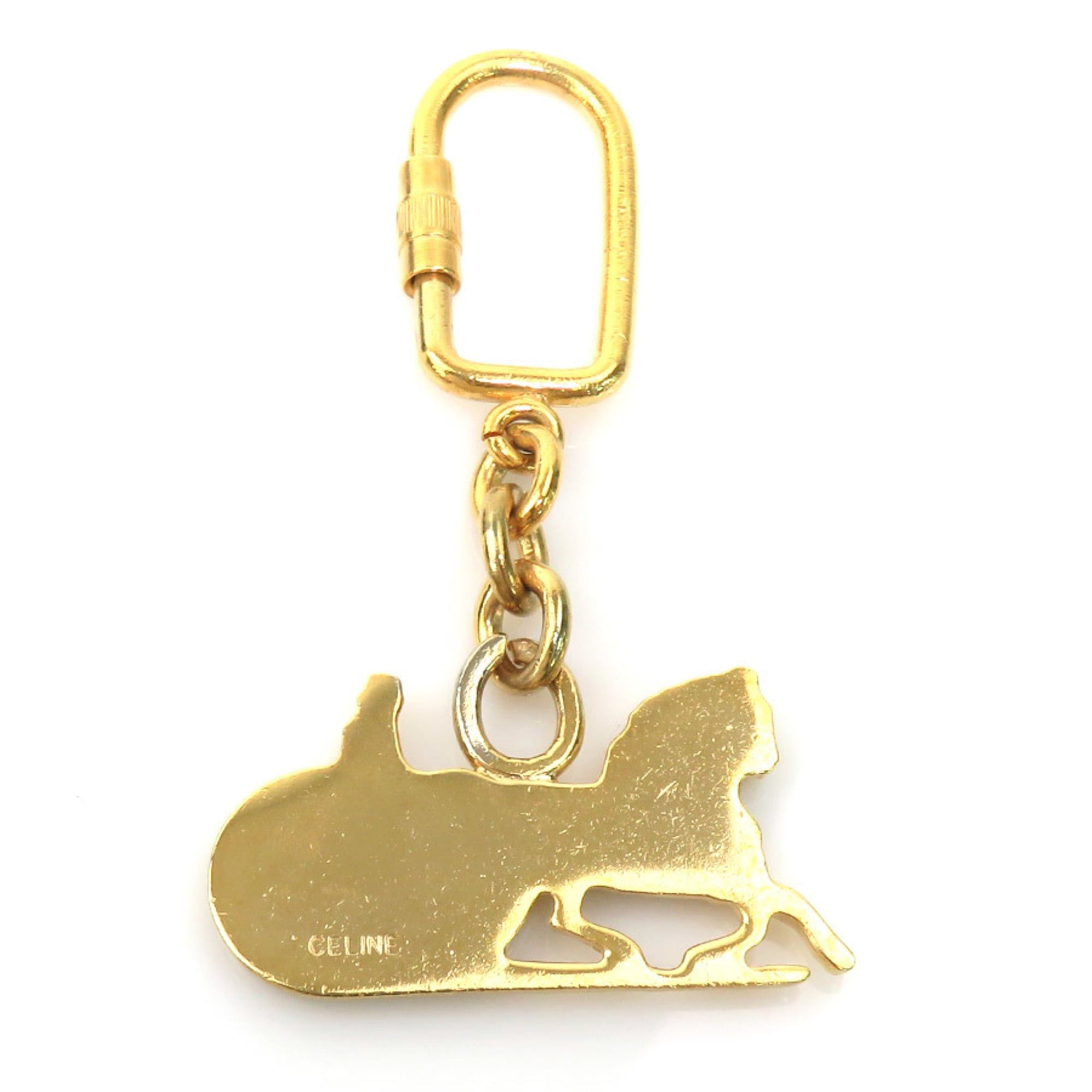 Celine Celine Charm Metal Gold Men's Women's h32238a Size ONE SIZE - 3 Thumbnail
