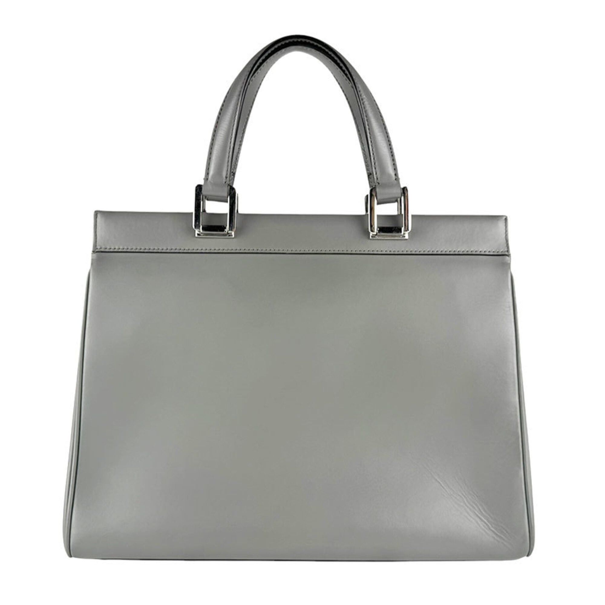 Gucci Gucci Zumi Leather Handbag/Shoulder Bag, Gray, Women's, 564714 z9799 Size ONE SIZE - 3 Thumbnail