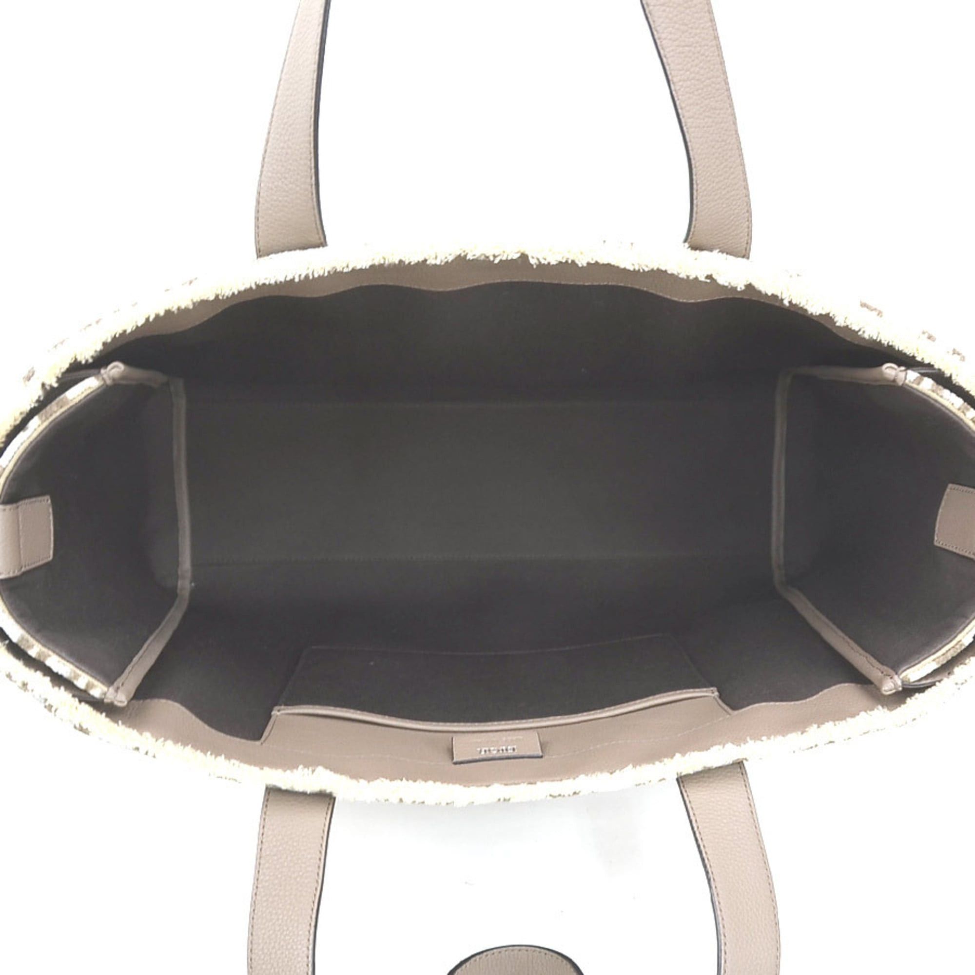 Dior Christian Dior House of Coroll Leather Rug Handbag, Light Blue/Gray, Men's/Women's, 90255k Size ONE SIZE - 5 Thumbnail