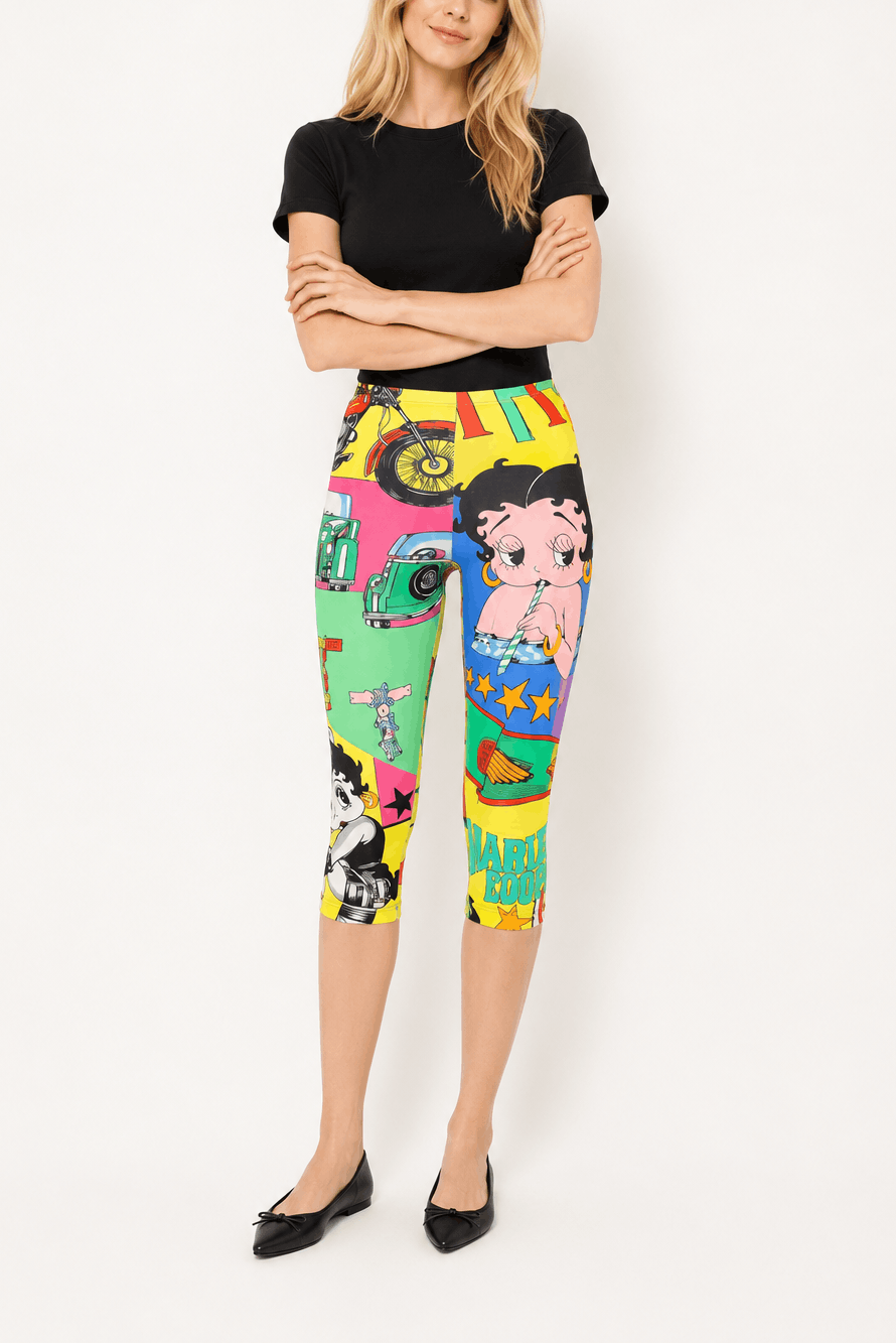 Fendi GIANNI VERSACE Legging Betty Boop Size 27" / US 4 / IT 40 - 5 Thumbnail