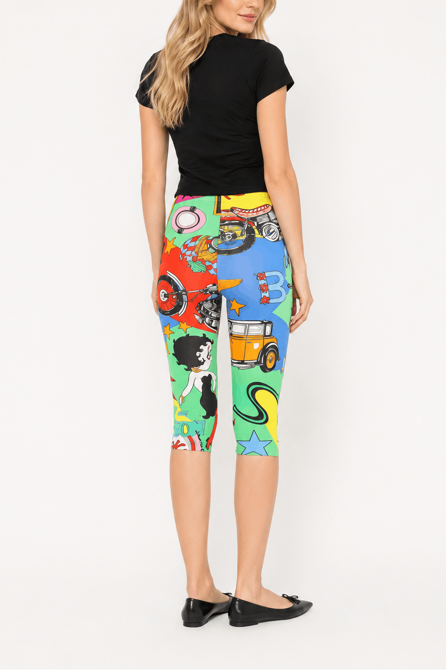 Fendi GIANNI VERSACE Legging Betty Boop Size 27" / US 4 / IT 40 - 6 Thumbnail