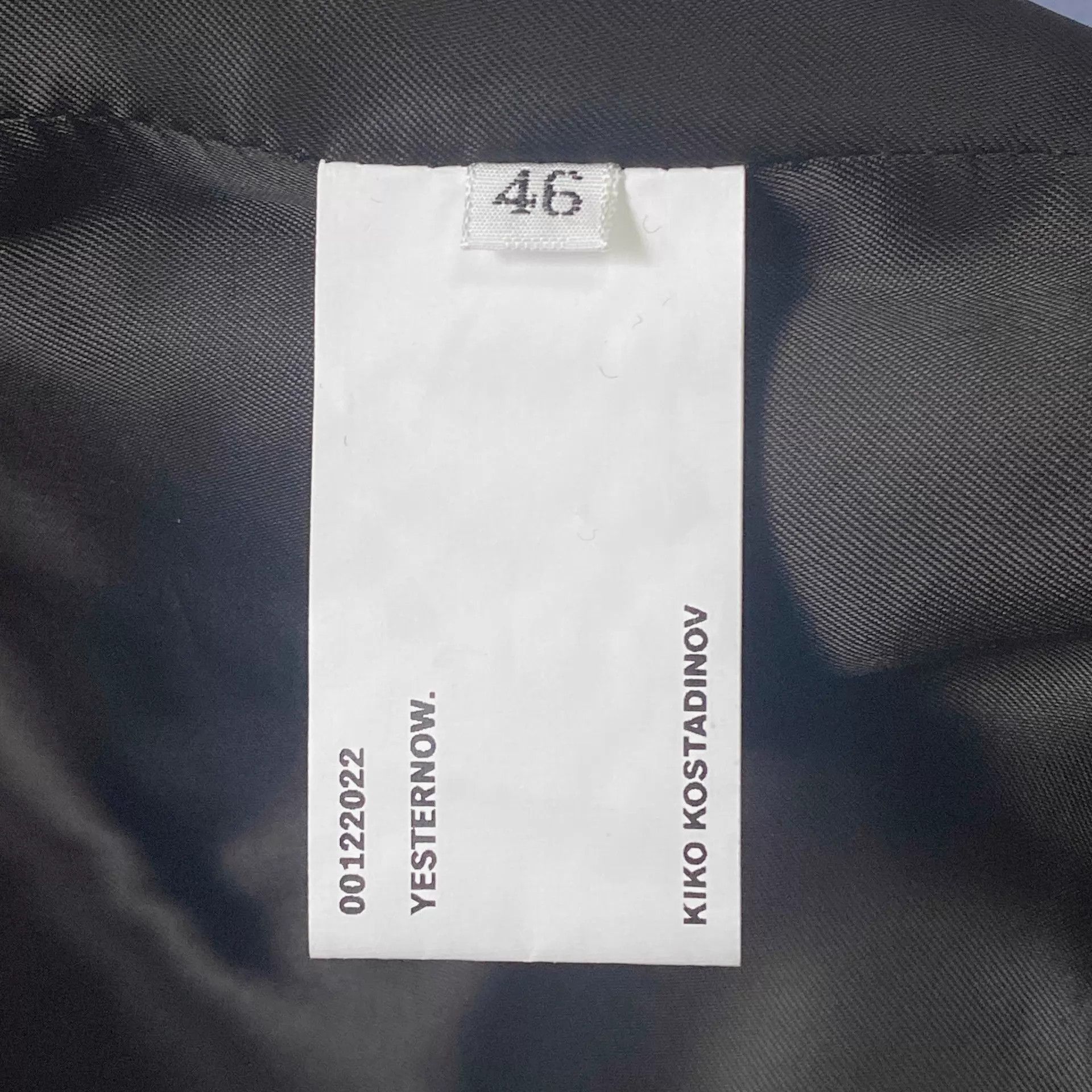 Kiko Kostadinov Vintage Item Size US S / EU 44-46 / 1 - 6 Thumbnail