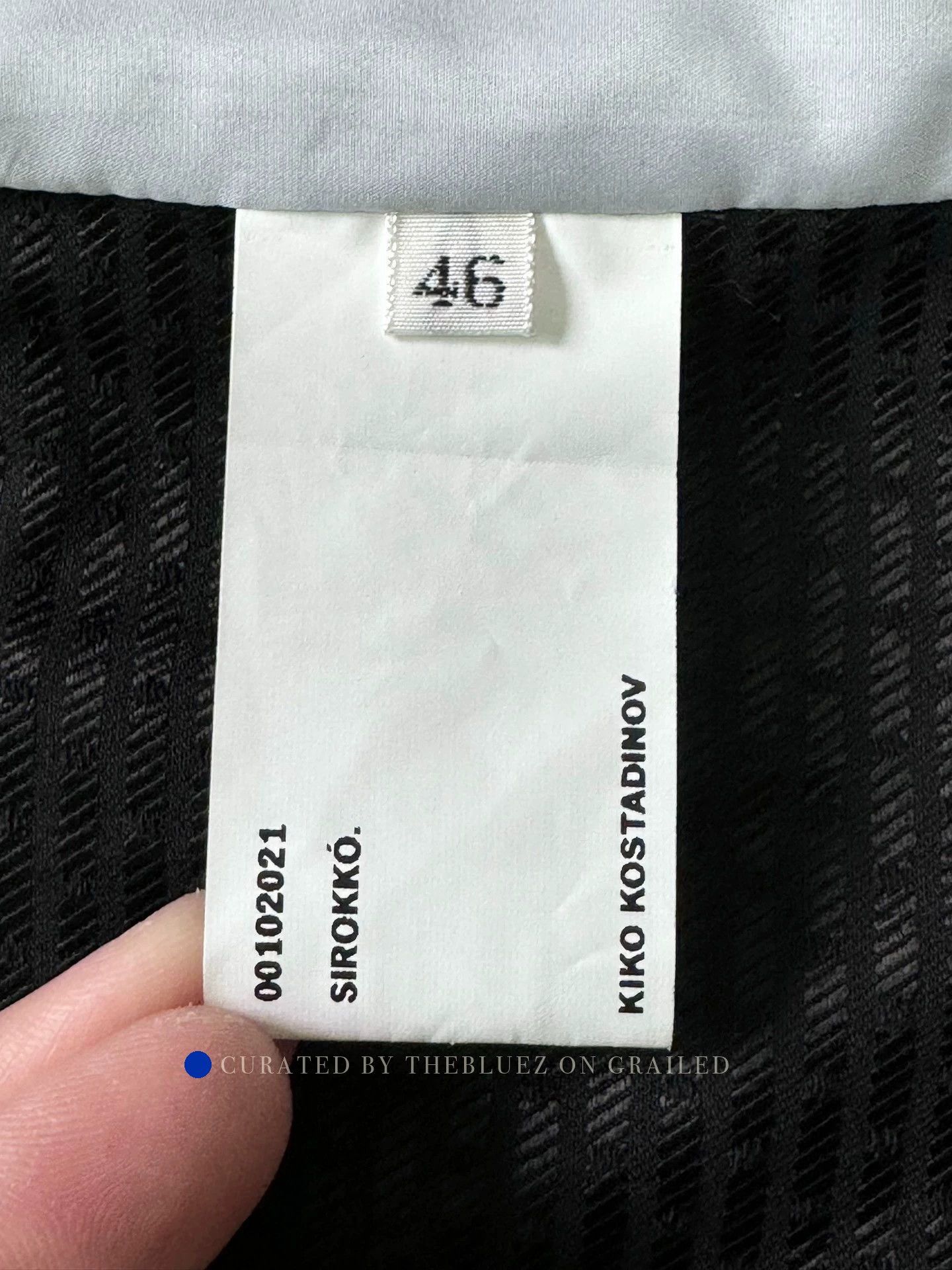Kiko Kostadinov Vintage Item Size US S / EU 44-46 / 1 - 7 Thumbnail