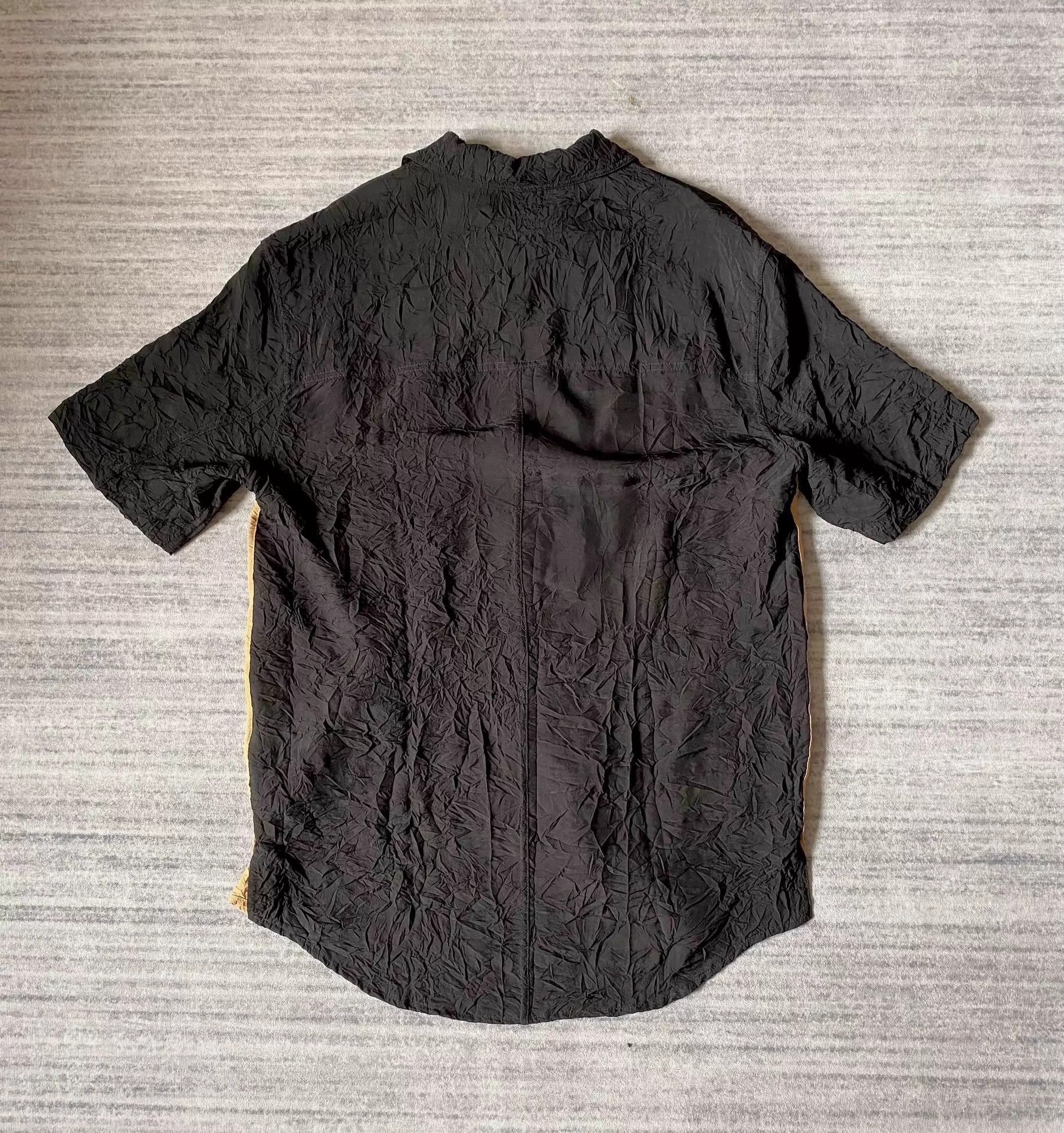 Song For The Mute Multi-Color Pleated Hawaiian Short Sleeve Shirt Size US S / EU 44-46 / 1 - 3 Thumbnail