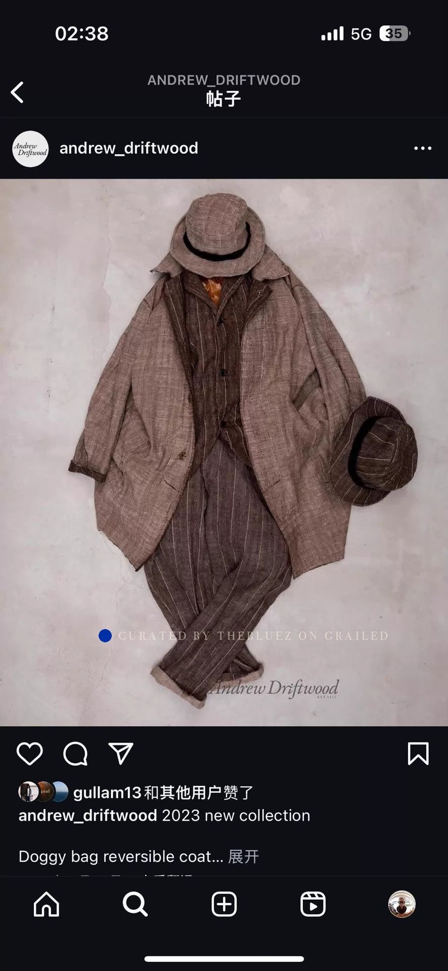 Andrew Vintage Item Size US M / EU 48-50 / 2 - 6 Thumbnail