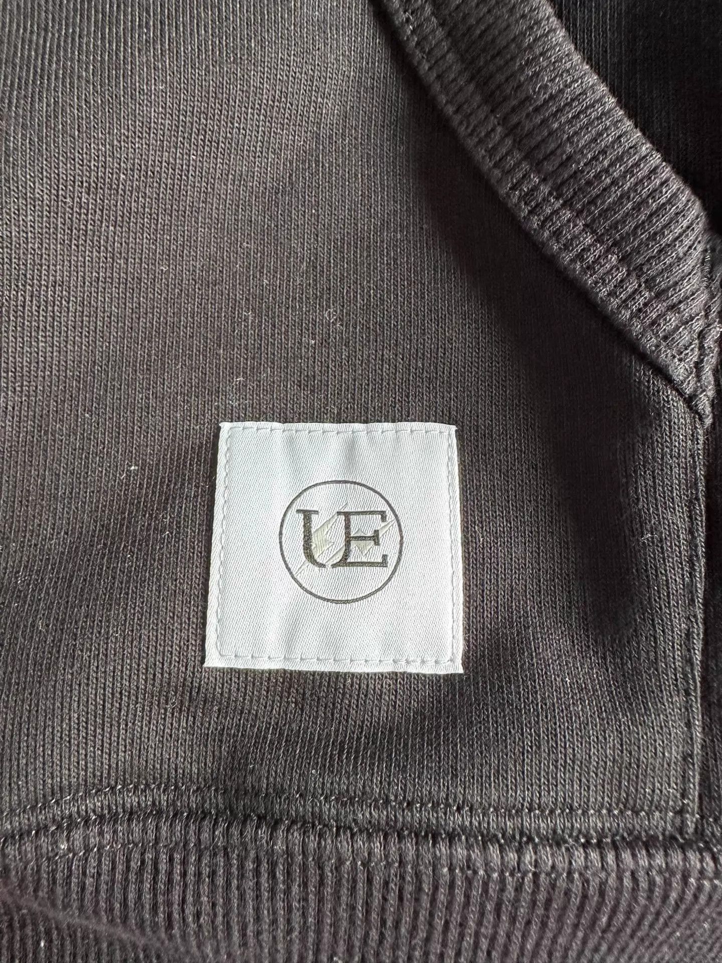 uniform experiment Heavyweight Logo Hoodie in Black Size US L / EU 52-54 / 3 - 2 Thumbnail
