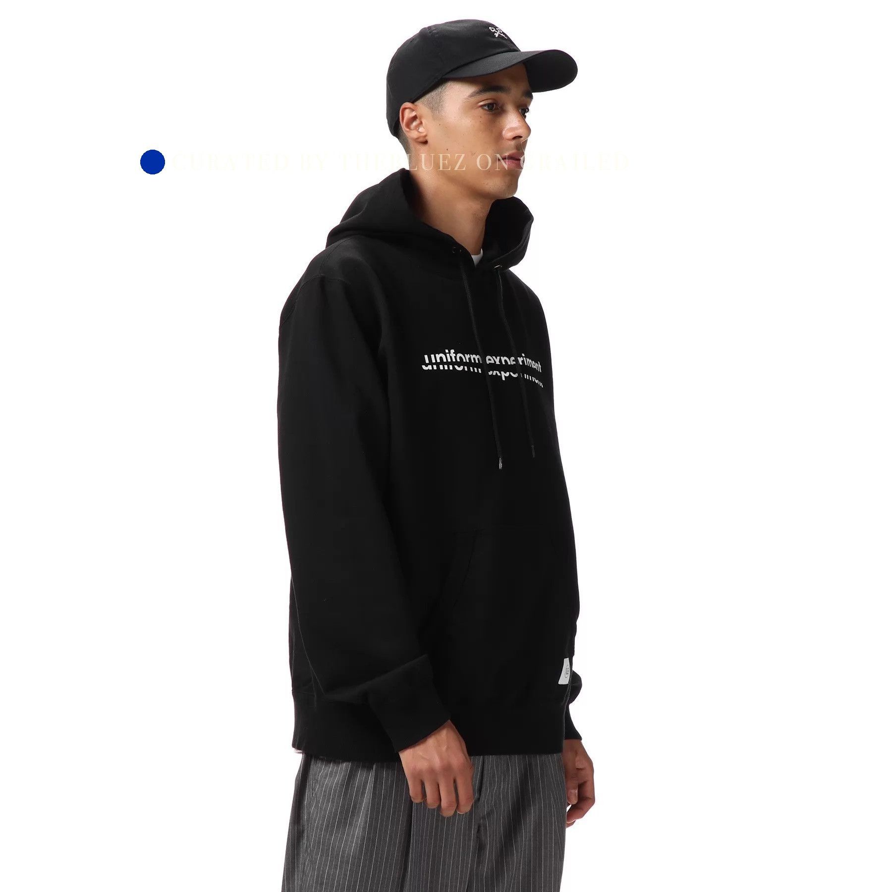 uniform experiment Heavyweight Logo Hoodie in Black Size US L / EU 52-54 / 3 - 7 Thumbnail