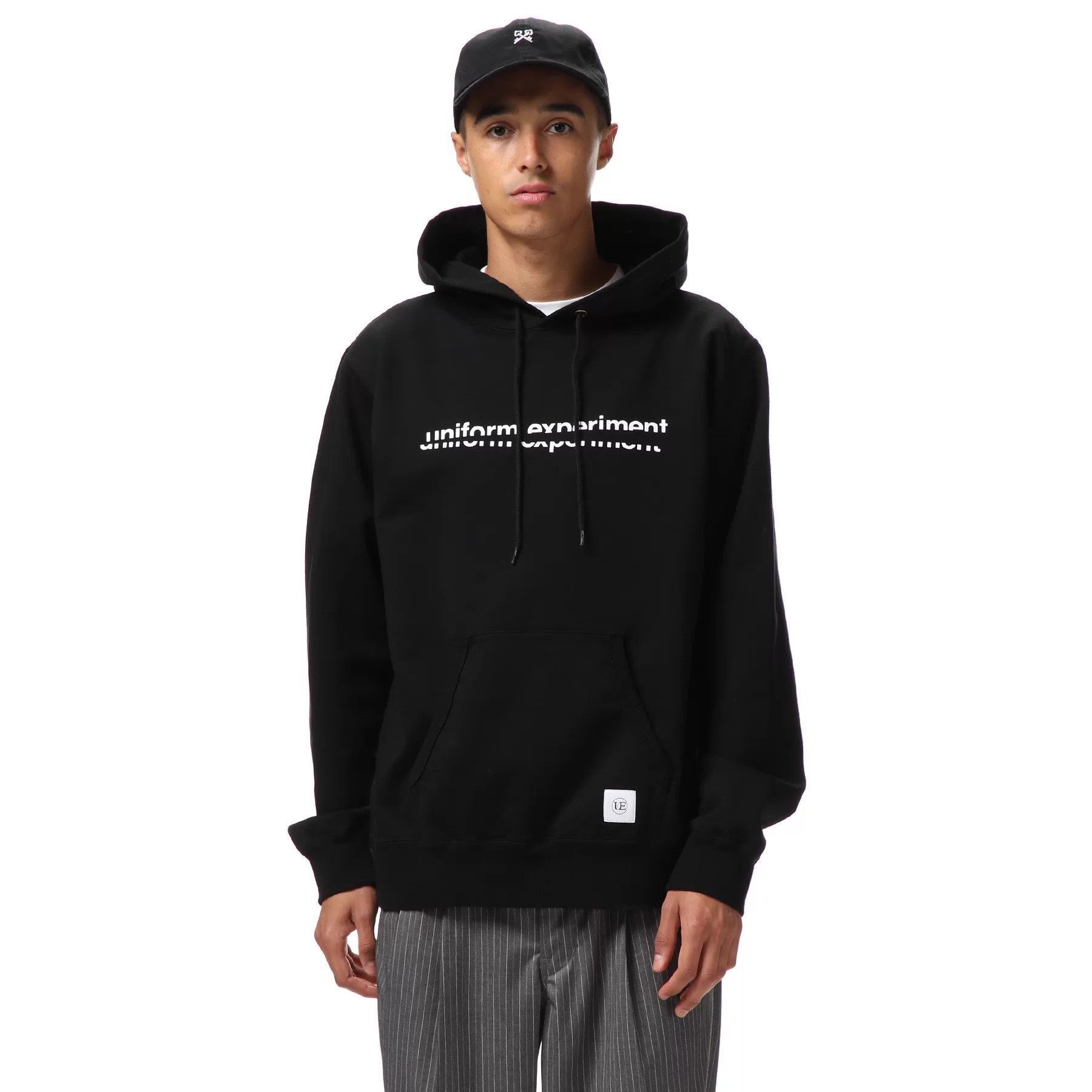 uniform experiment Heavyweight Logo Hoodie in Black Size US L / EU 52-54 / 3 - 5 Thumbnail