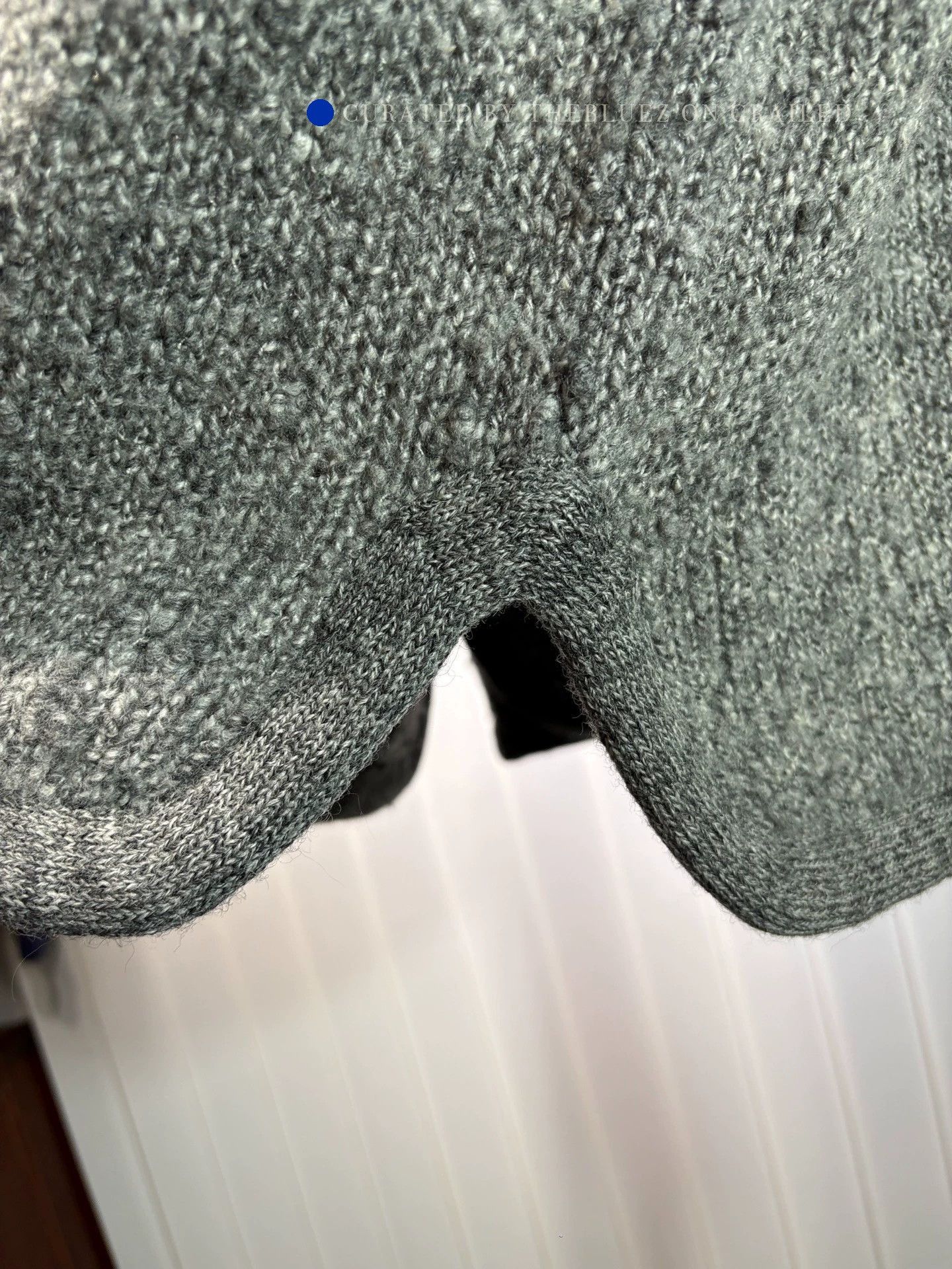 Number (N)ine Cozy Gray Wool Sweater in Size L Size US L / EU 52-54 / 3 - 3 Thumbnail
