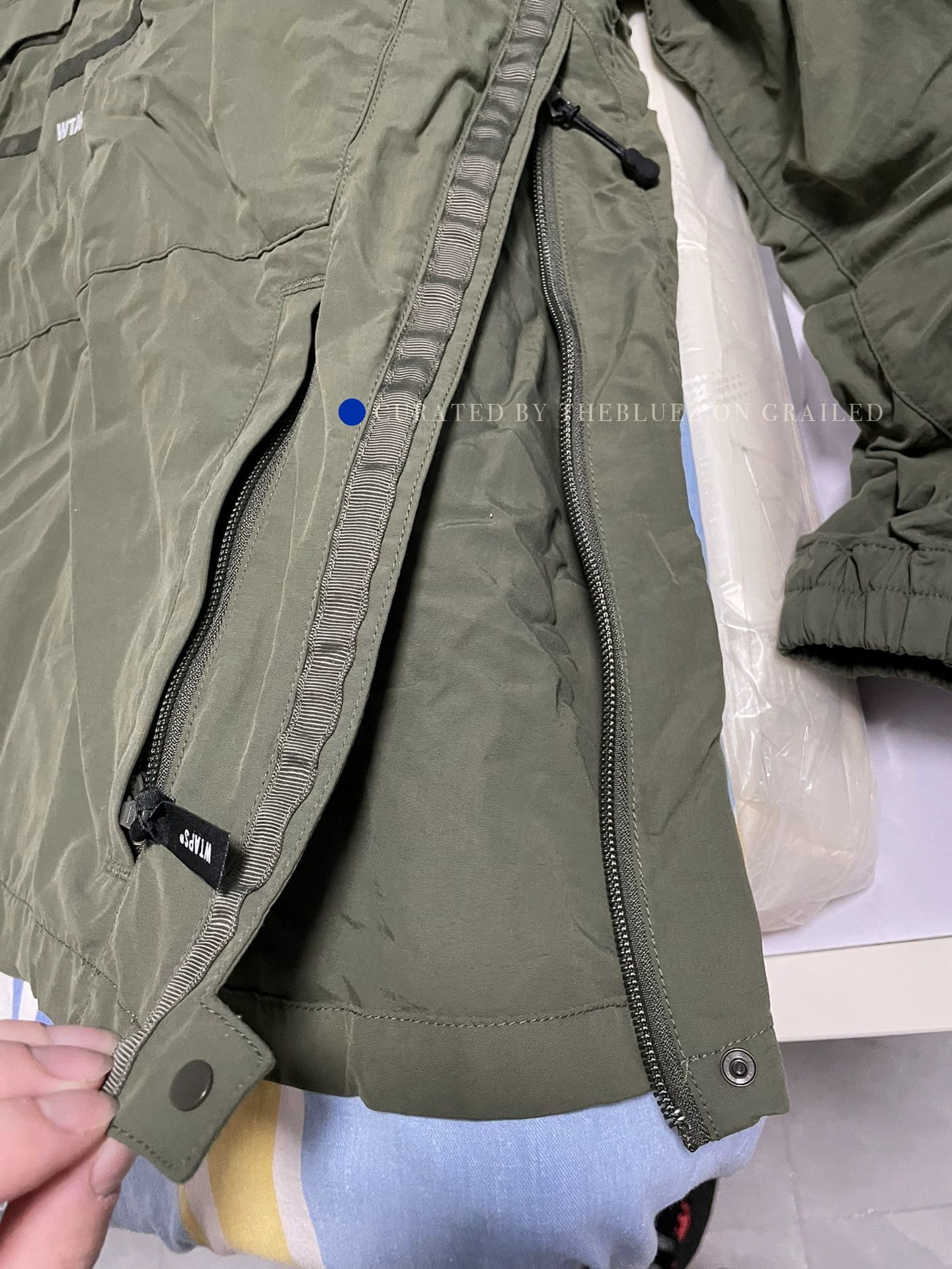 Wtaps Lightweight Half-Zip Pullover in Green Size US S / EU 44-46 / 1 - 2 Thumbnail