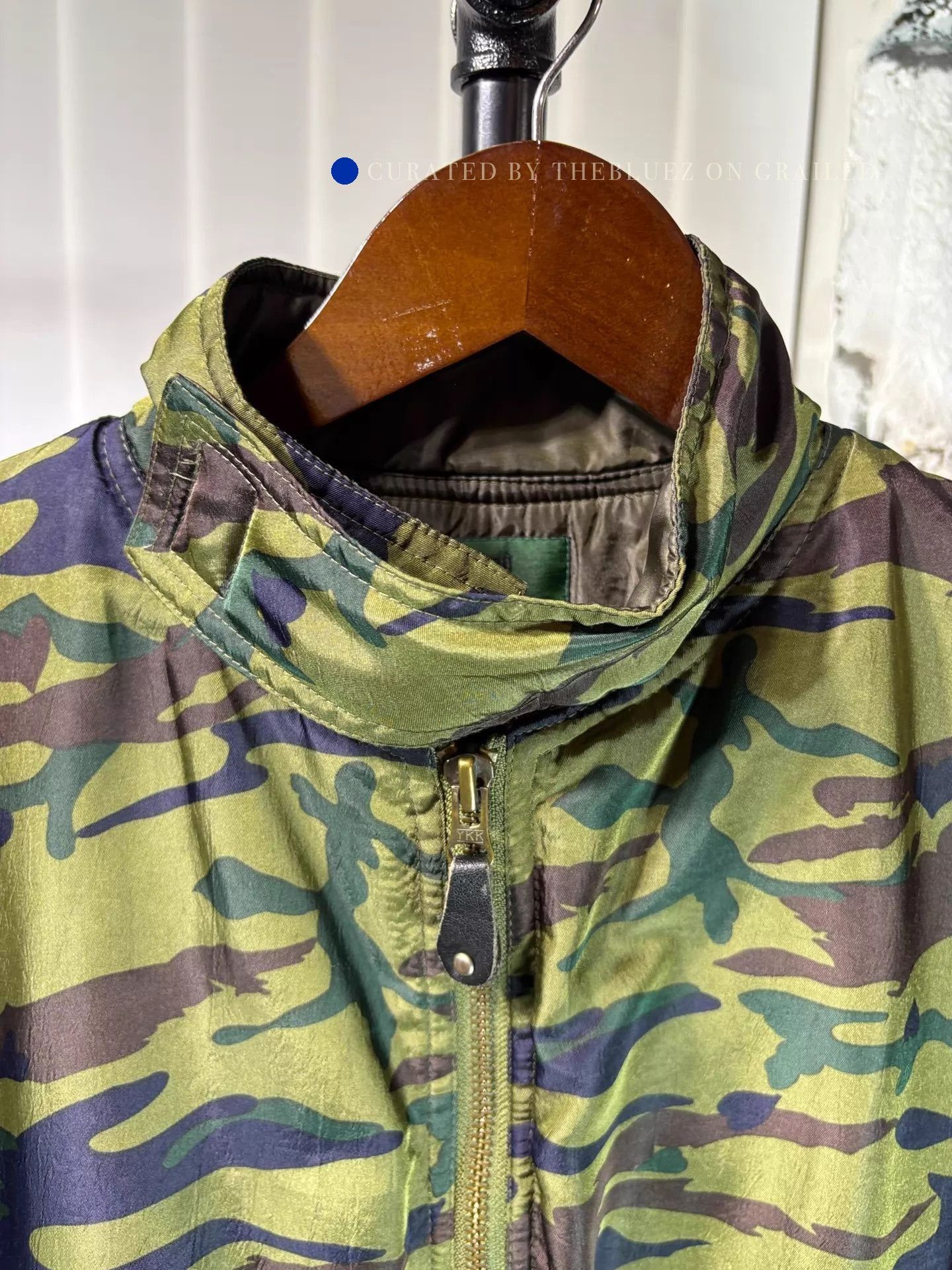 Jean Paul Gaultier Vintage 80s Heart Camo MA-1 Bomber Jacket Size US M / EU 48-50 / 2 - 3 Thumbnail
