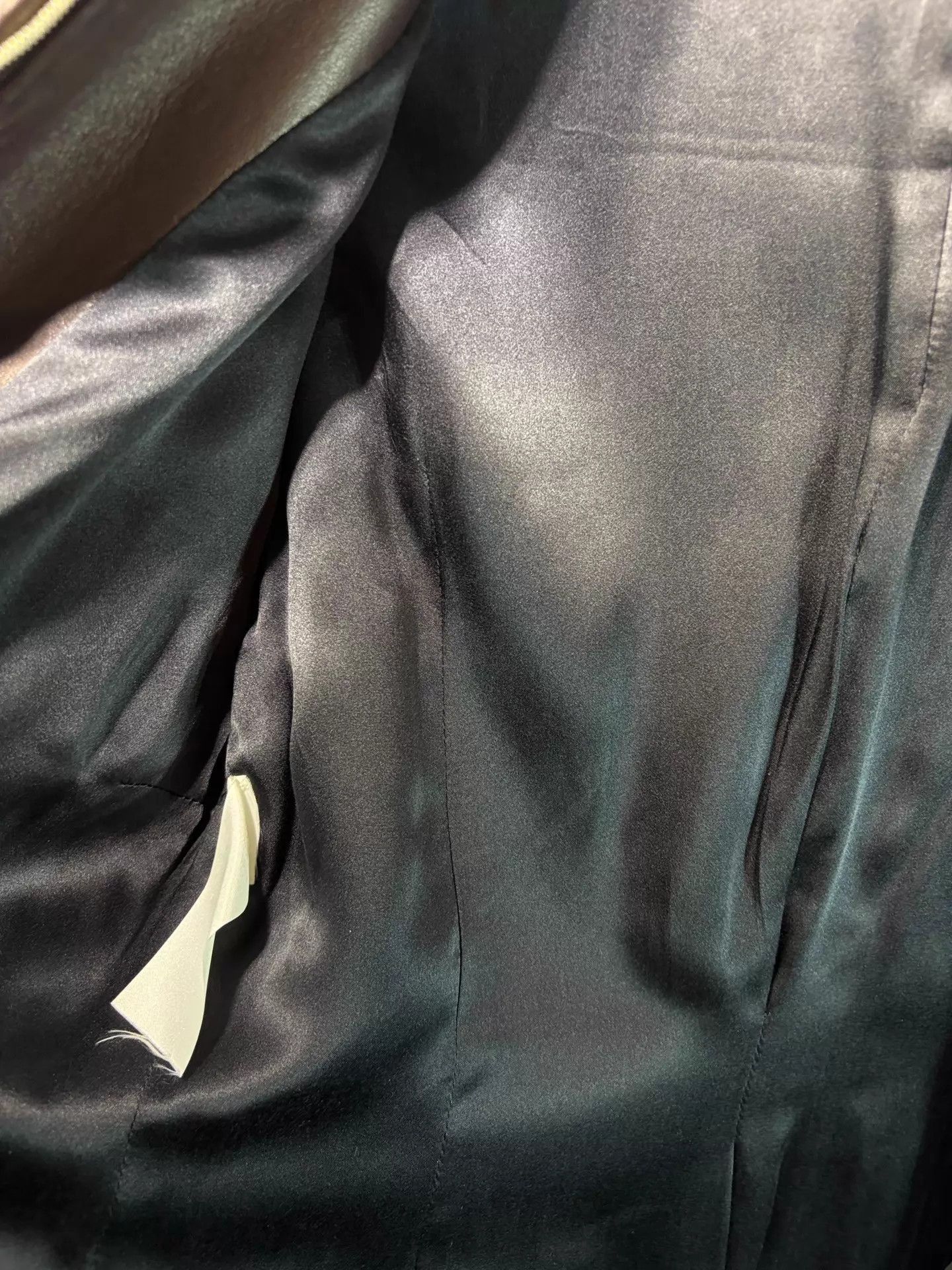 Gianfranco Ferre Vintage 90s Wool-Leather Notch Lapel Jacket Size US M / EU 48-50 / 2 - 5 Thumbnail